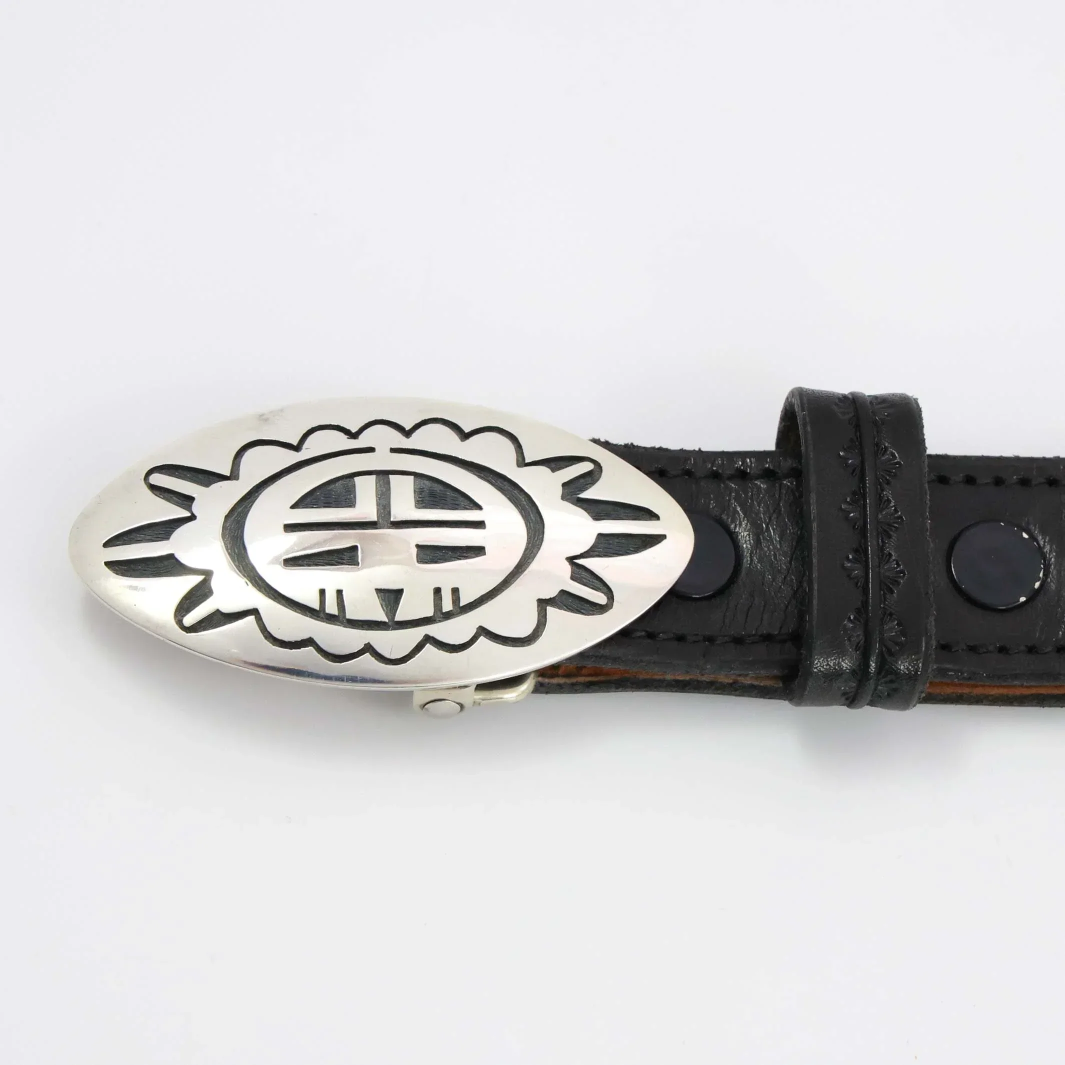 Hopi Overlay Concho Belt - Image 2