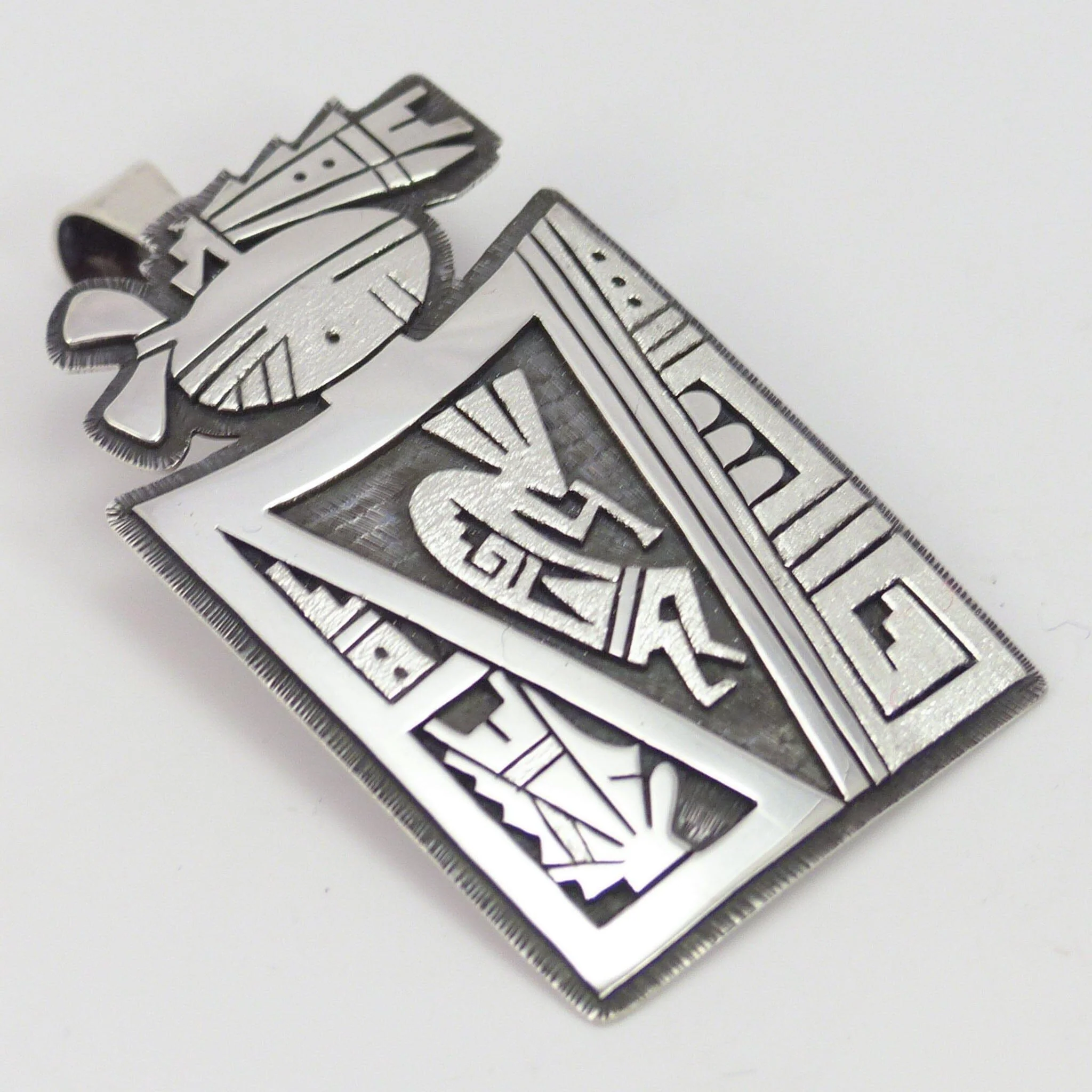 Hopi Overlay Pendant - Image 2