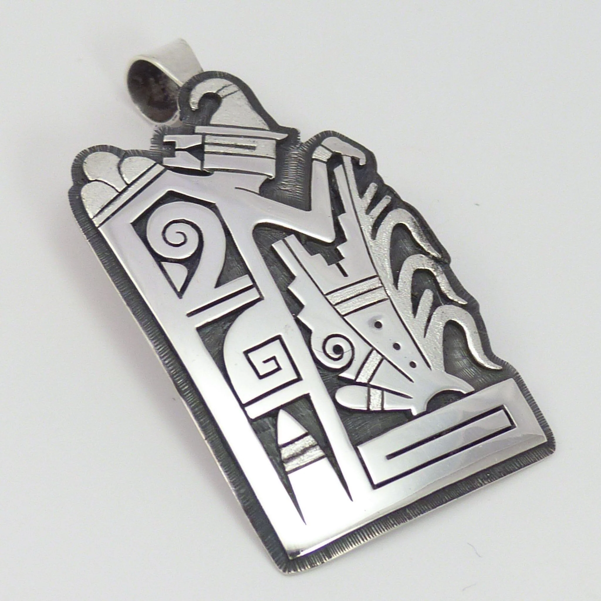 Hopi Overlay Pendant - Image 2