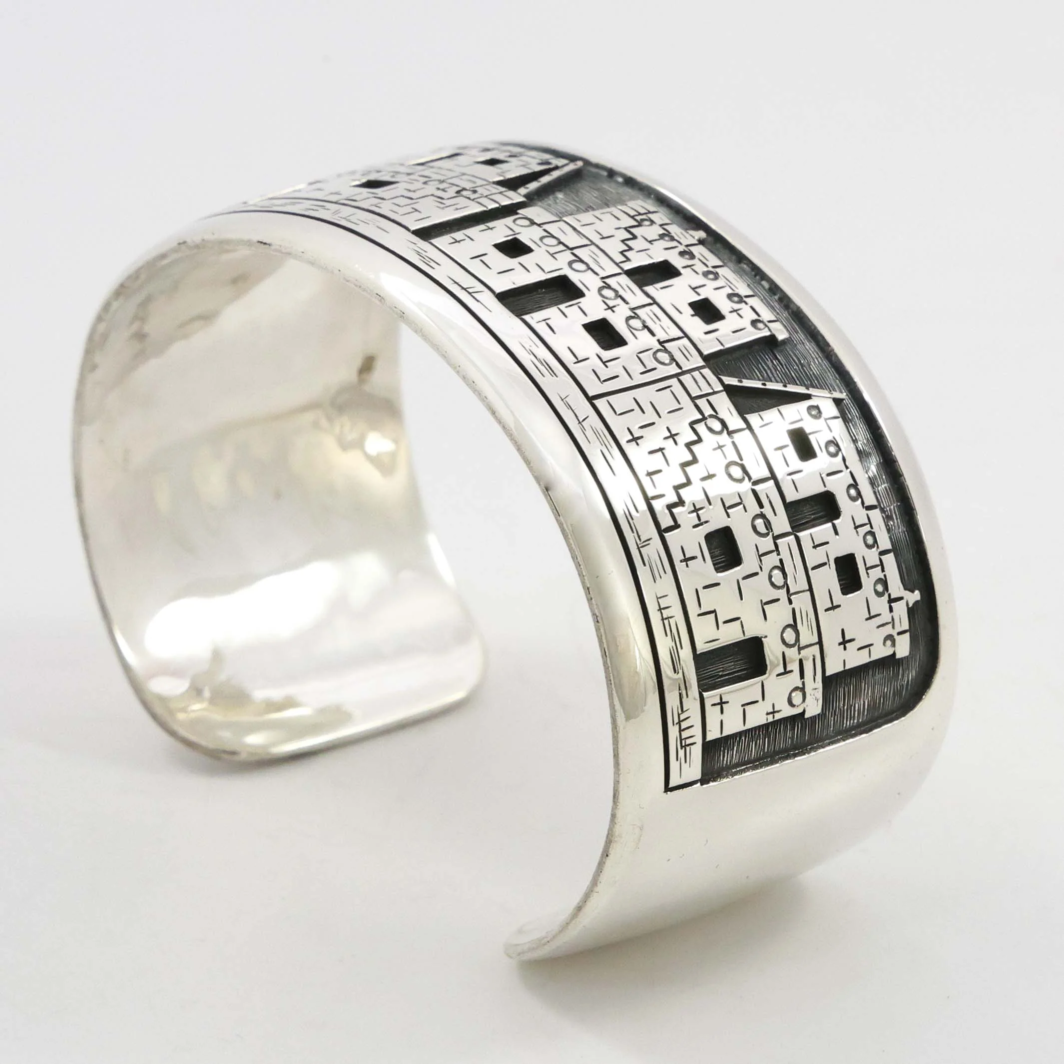 Hopi Pueblo Village Cuff - Image 3
