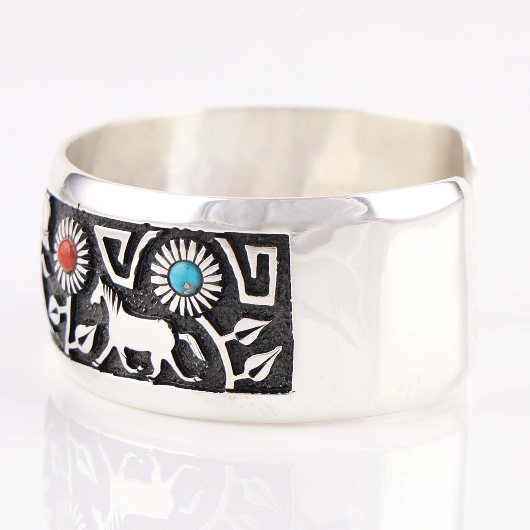 Horse and Flower Cuff - Image 4