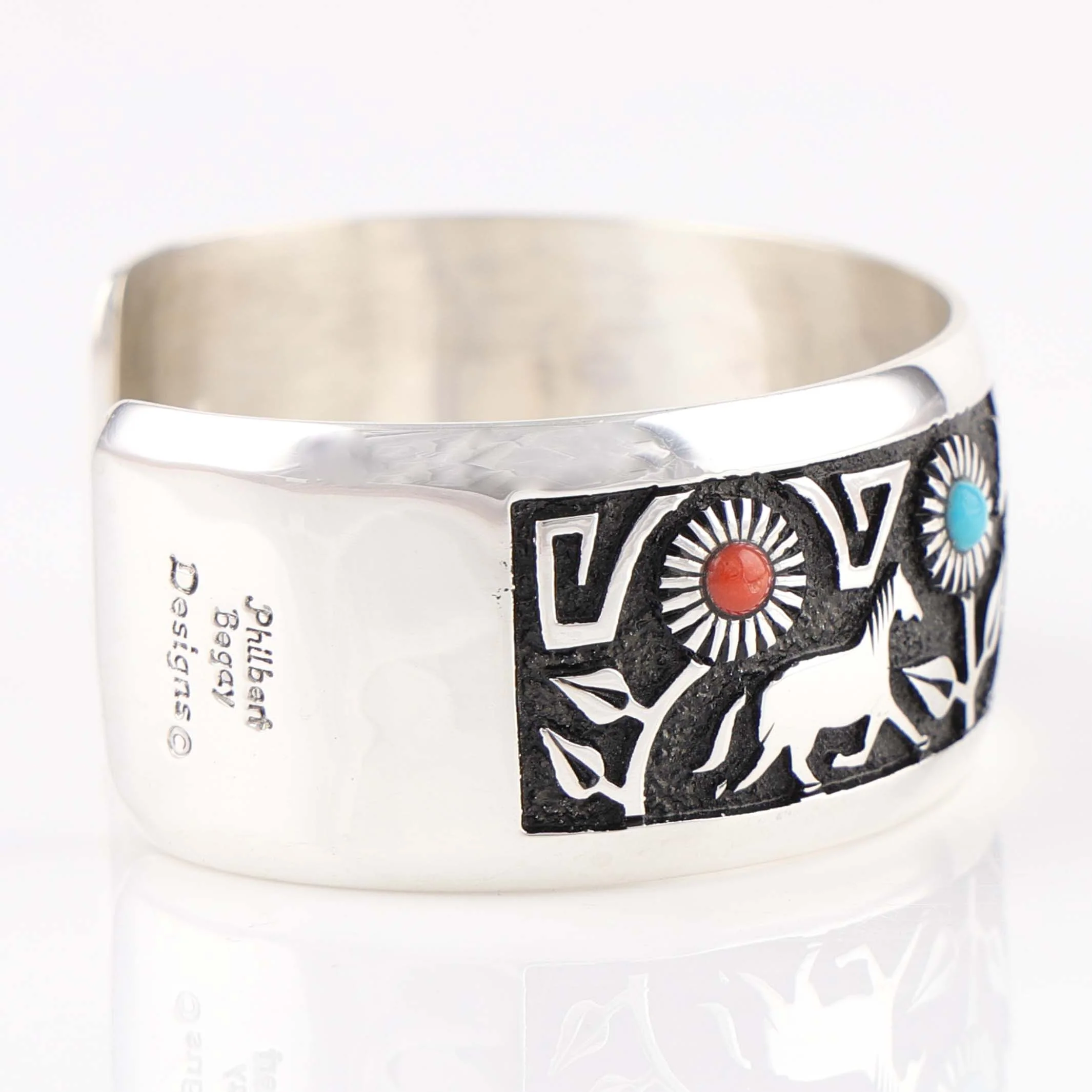Horse and Flower Cuff - Image 5