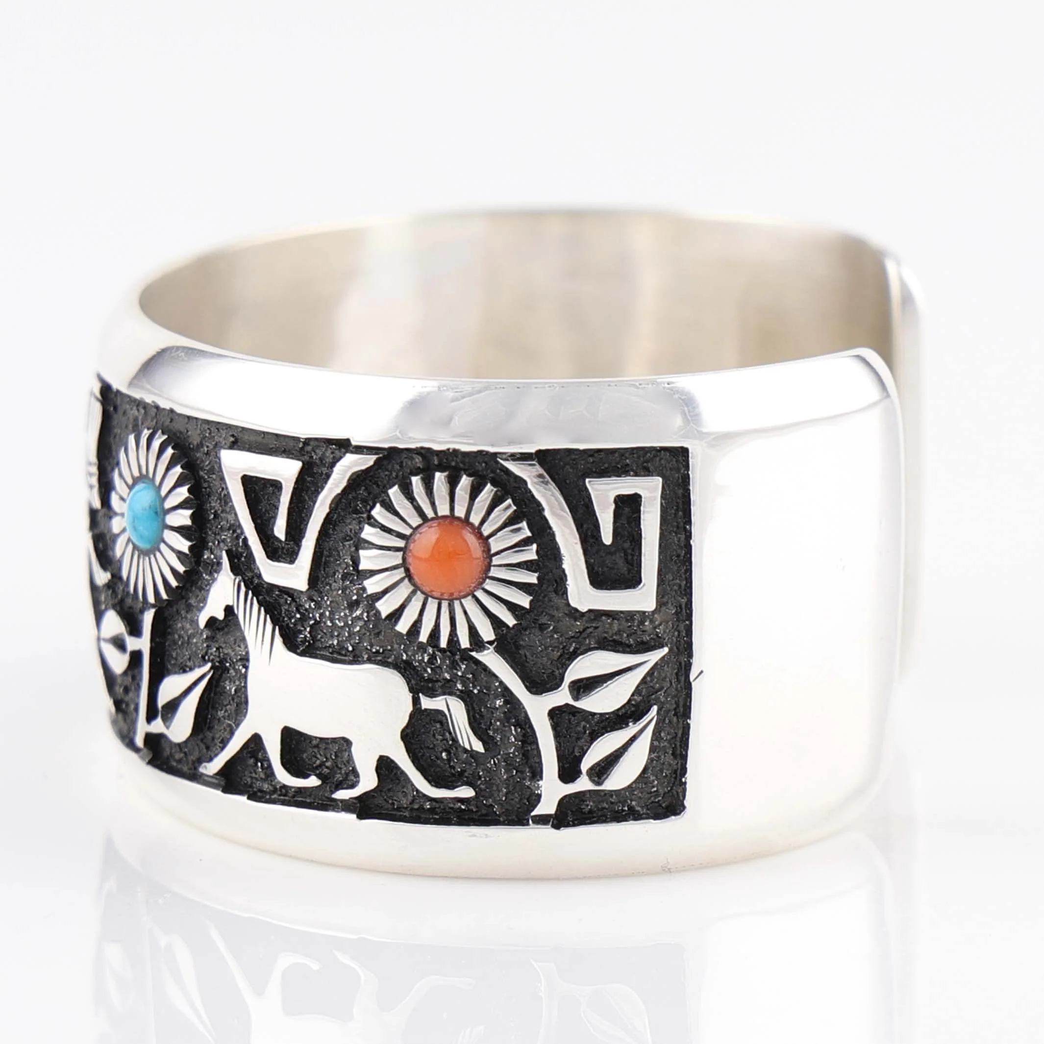 Horse and Flower Cuff - Image 4