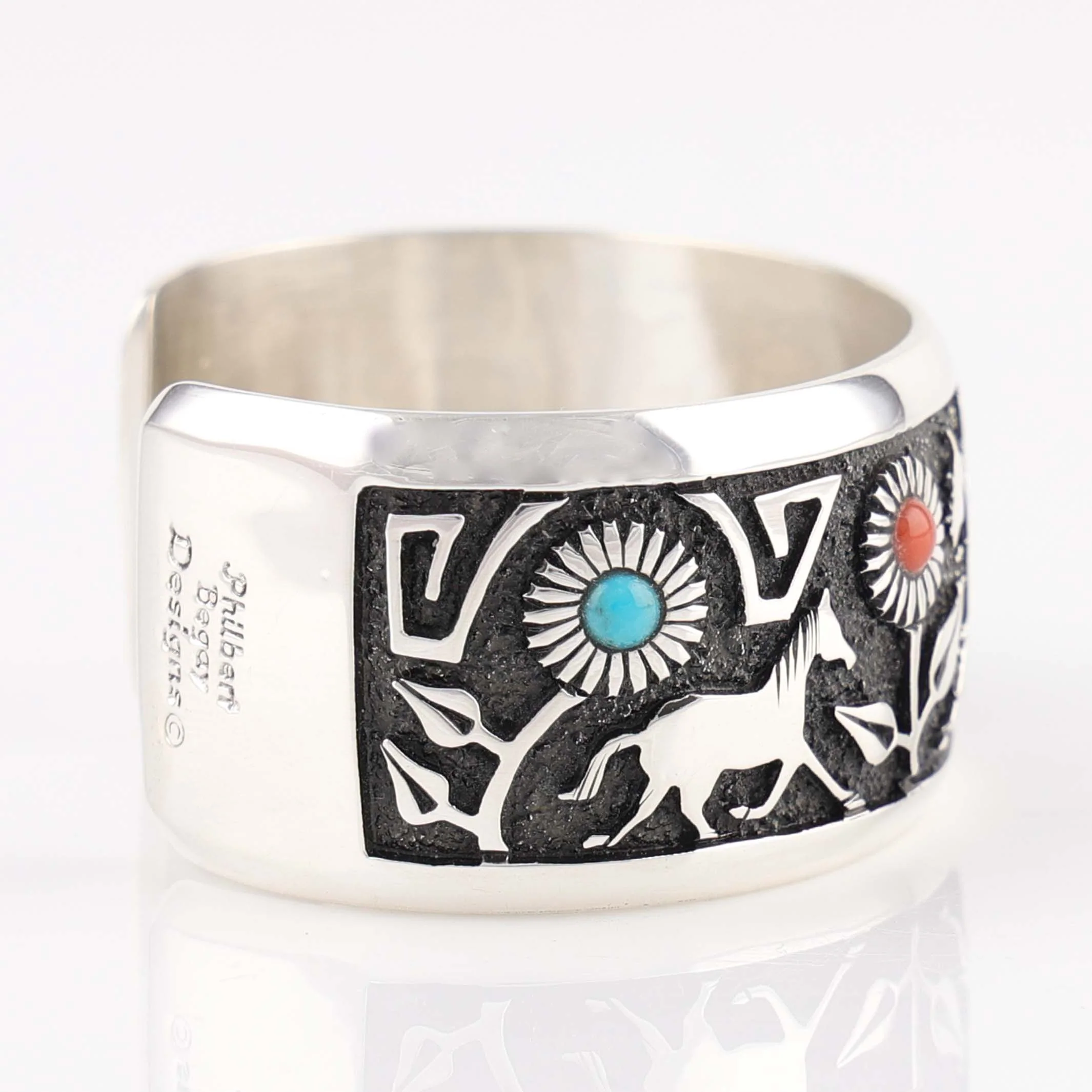 Horse and Flower Cuff - Image 5