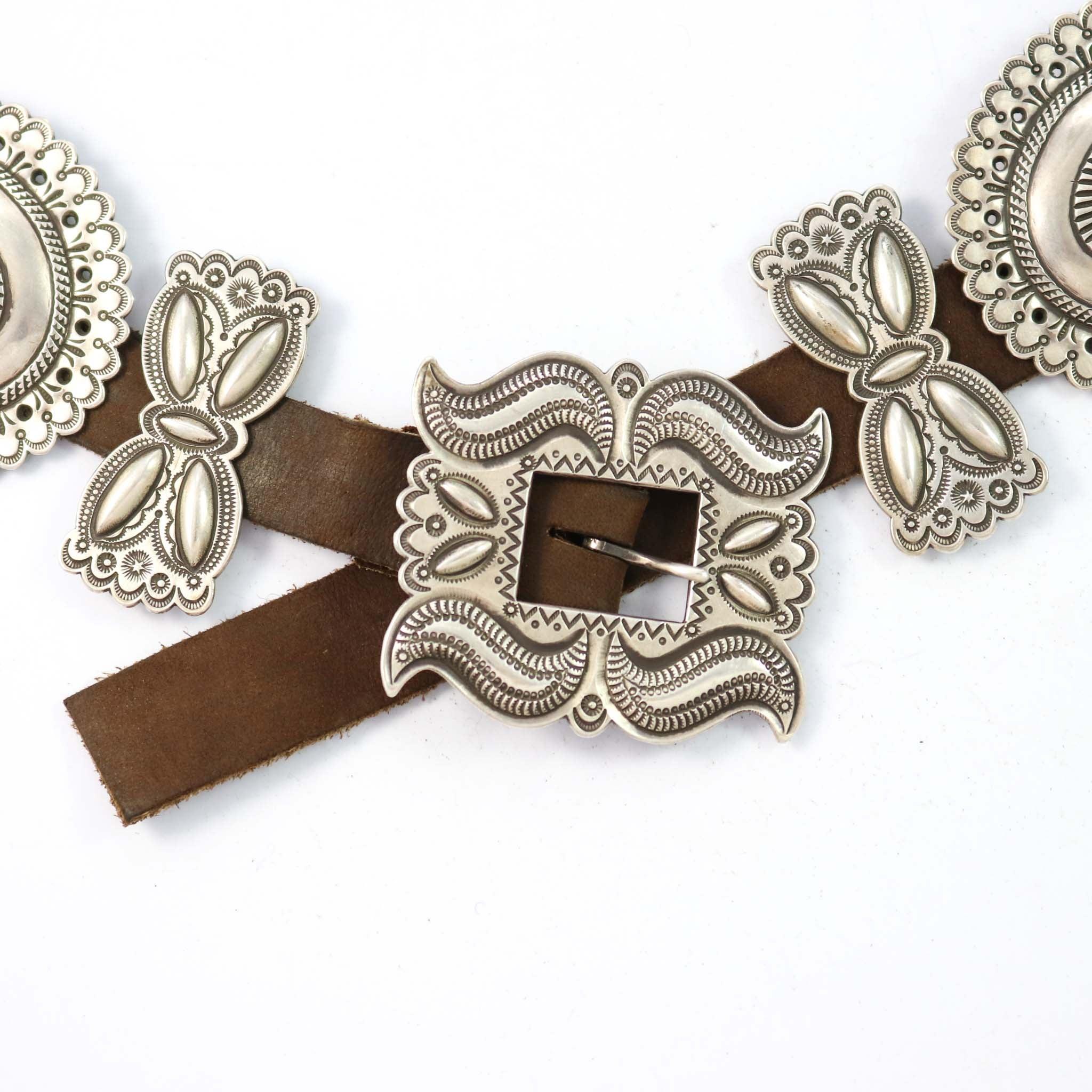 Ingot Silver Concha Belt - Image 2