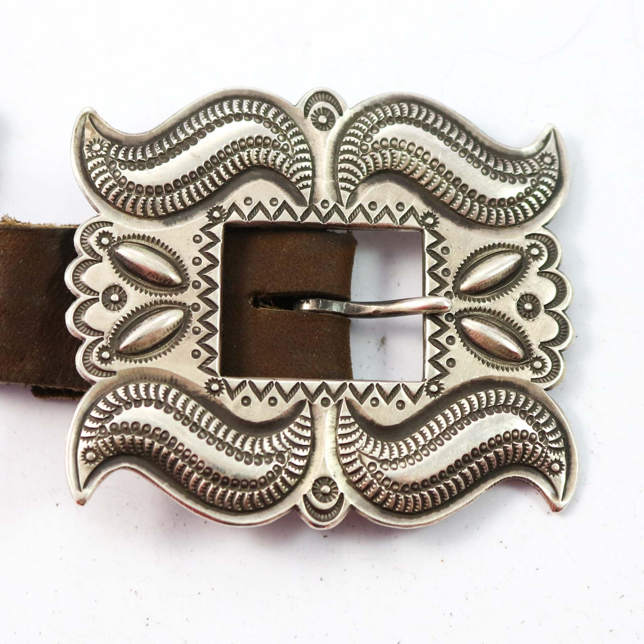 Ingot Silver Concha Belt - Image 5