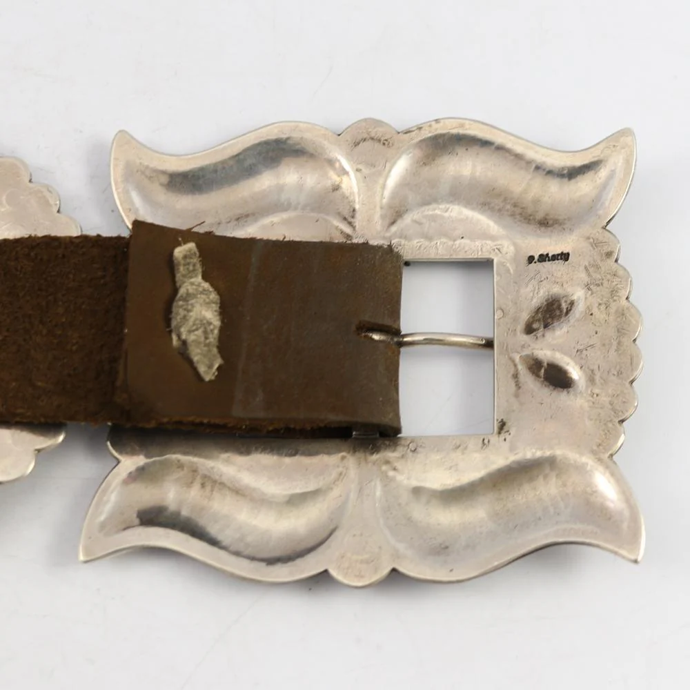 Ingot Silver Concha Belt - Image 9
