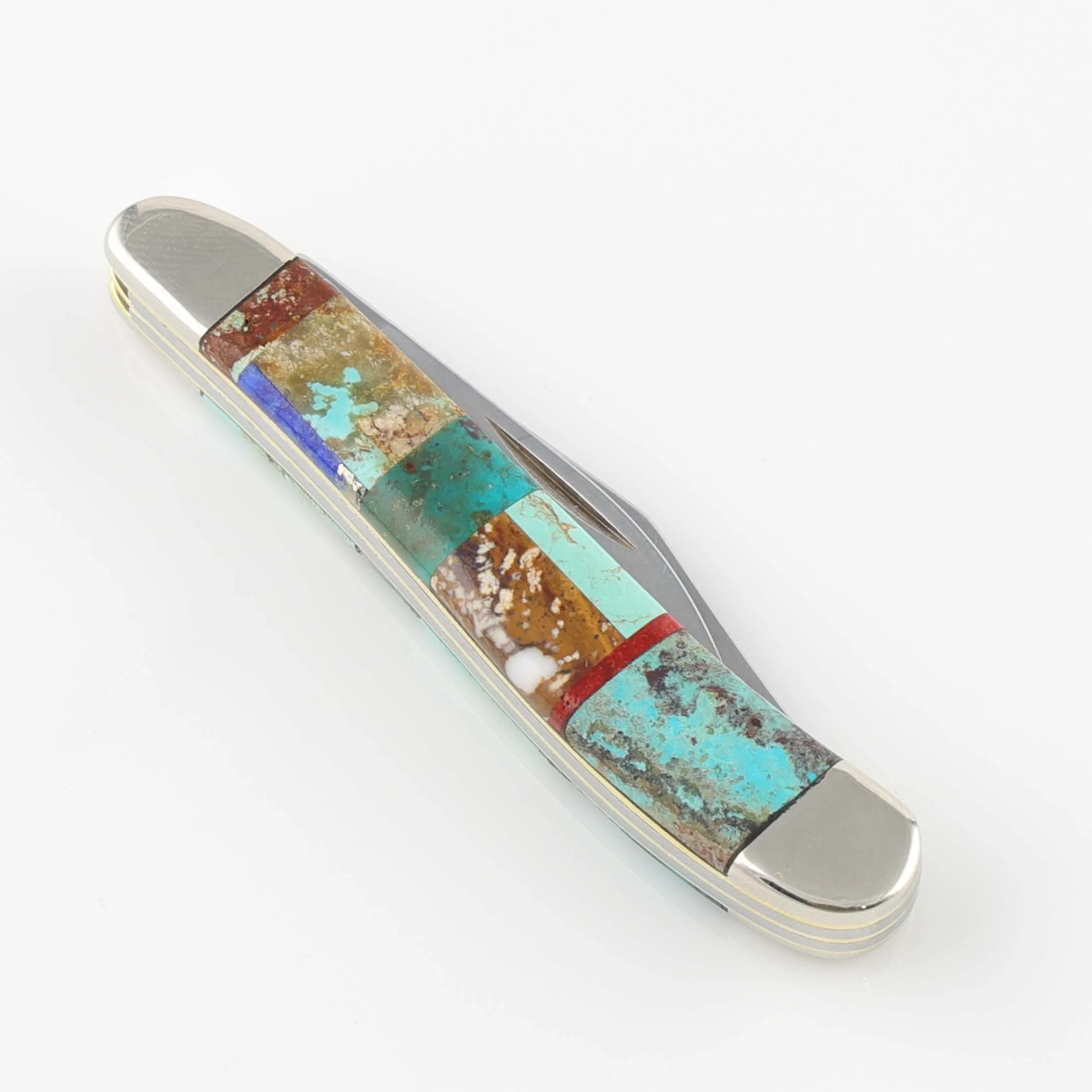 Inlaid Pocket Knife - Image 3