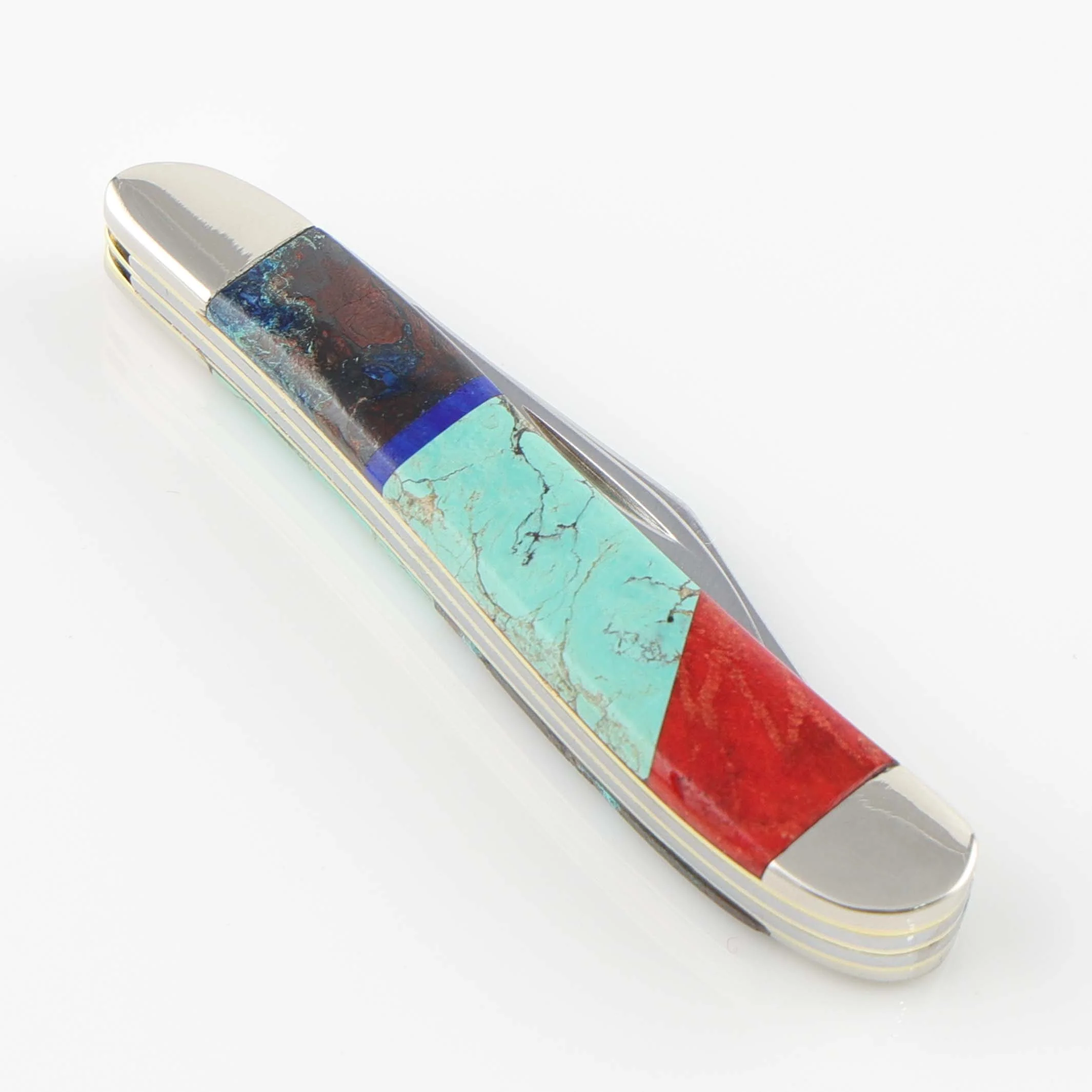 Inlaid Pocket Knife - Image 3