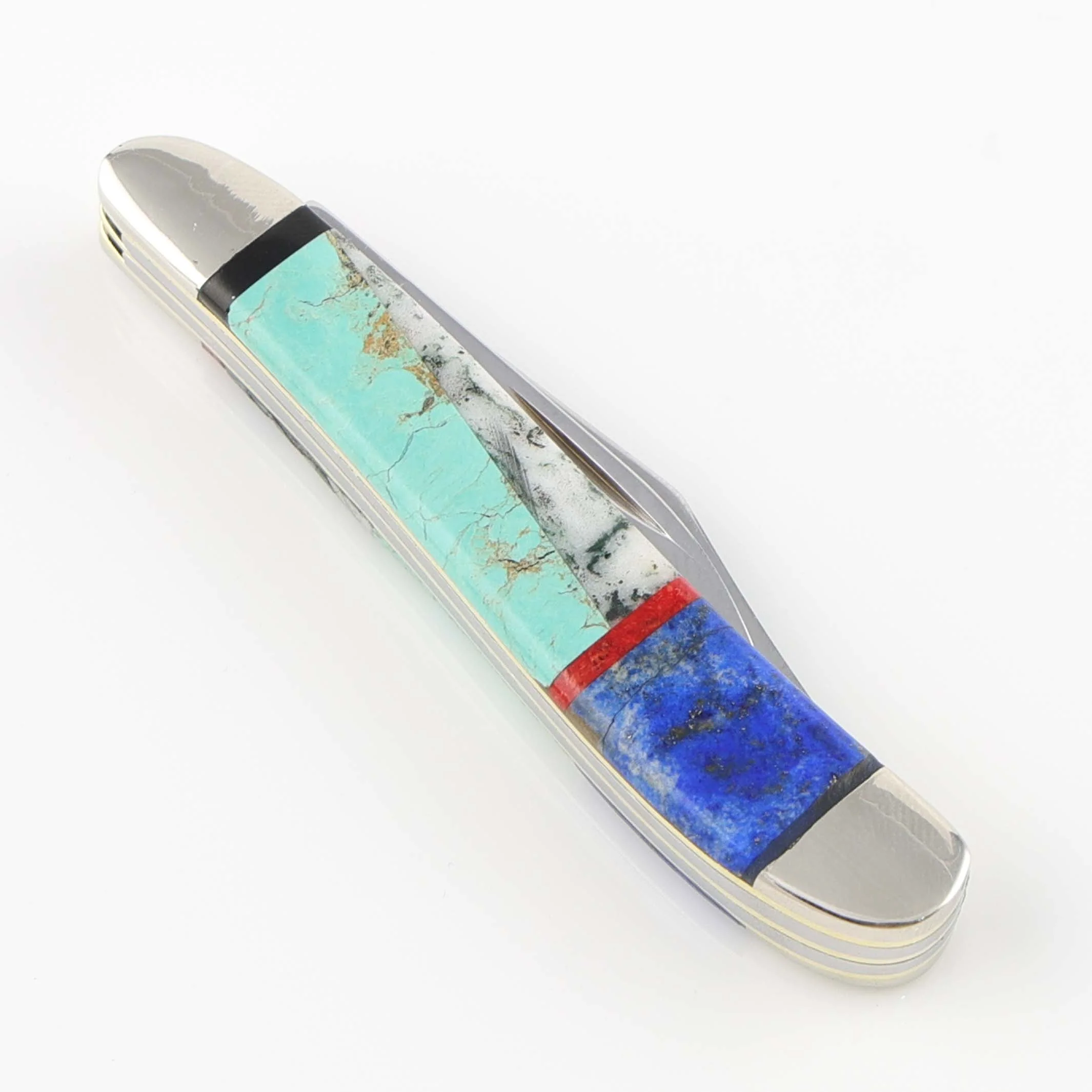 Inlaid Pocket Knife - Image 3