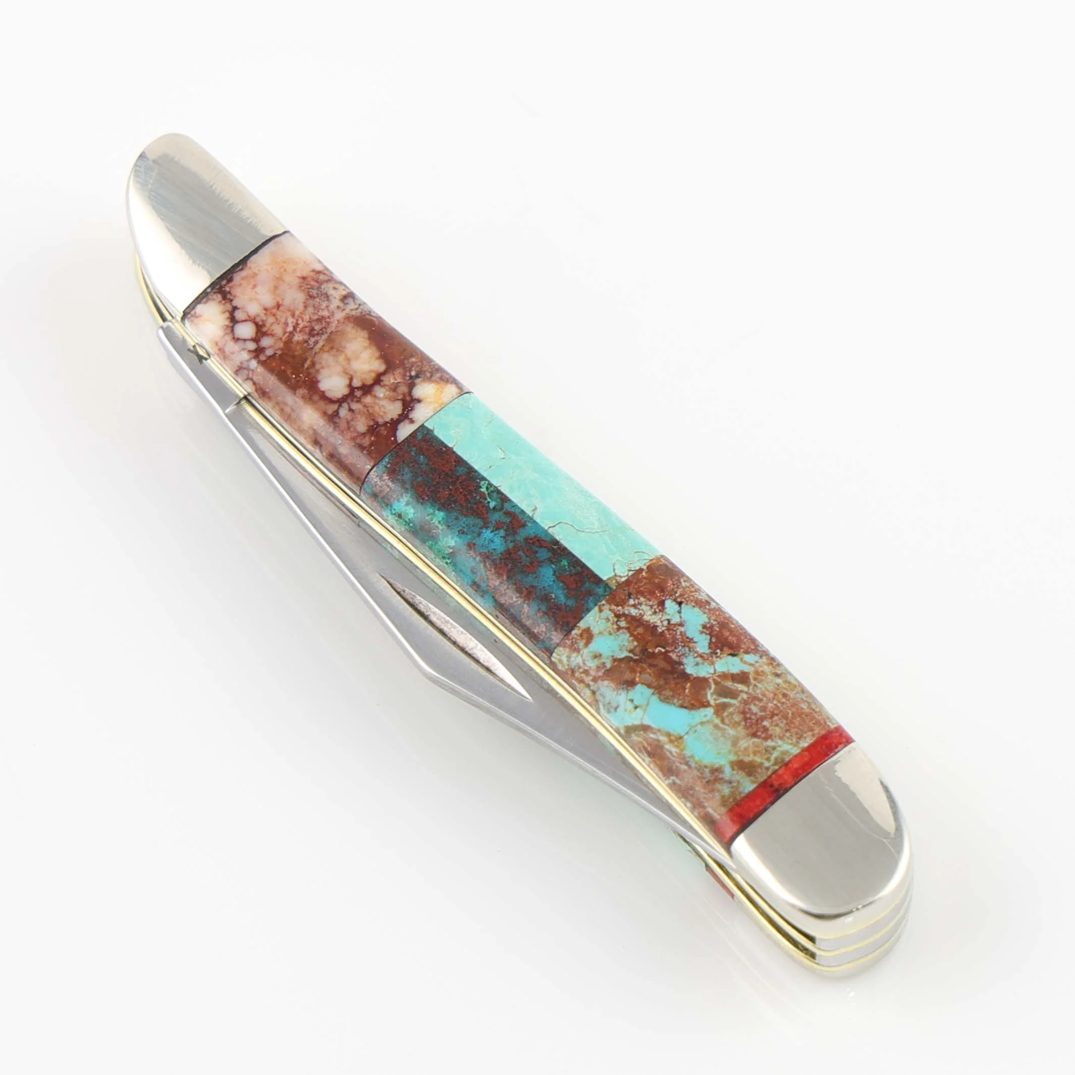 Inlaid Pocket Knife - Image 2