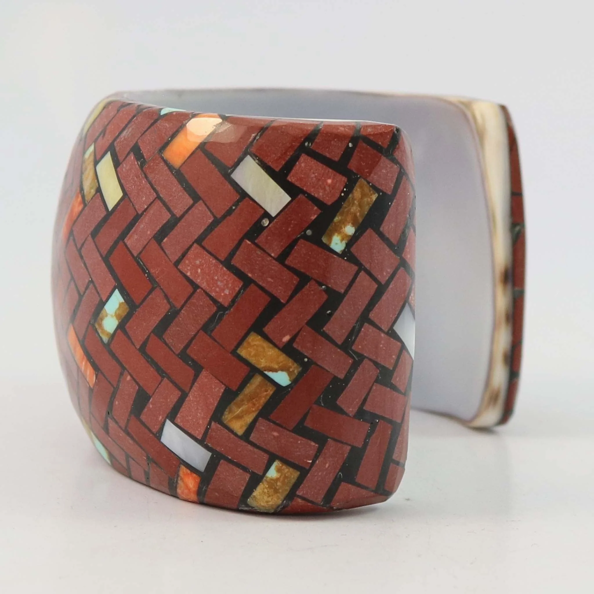 Inlaid Shell Cuff - Image 4