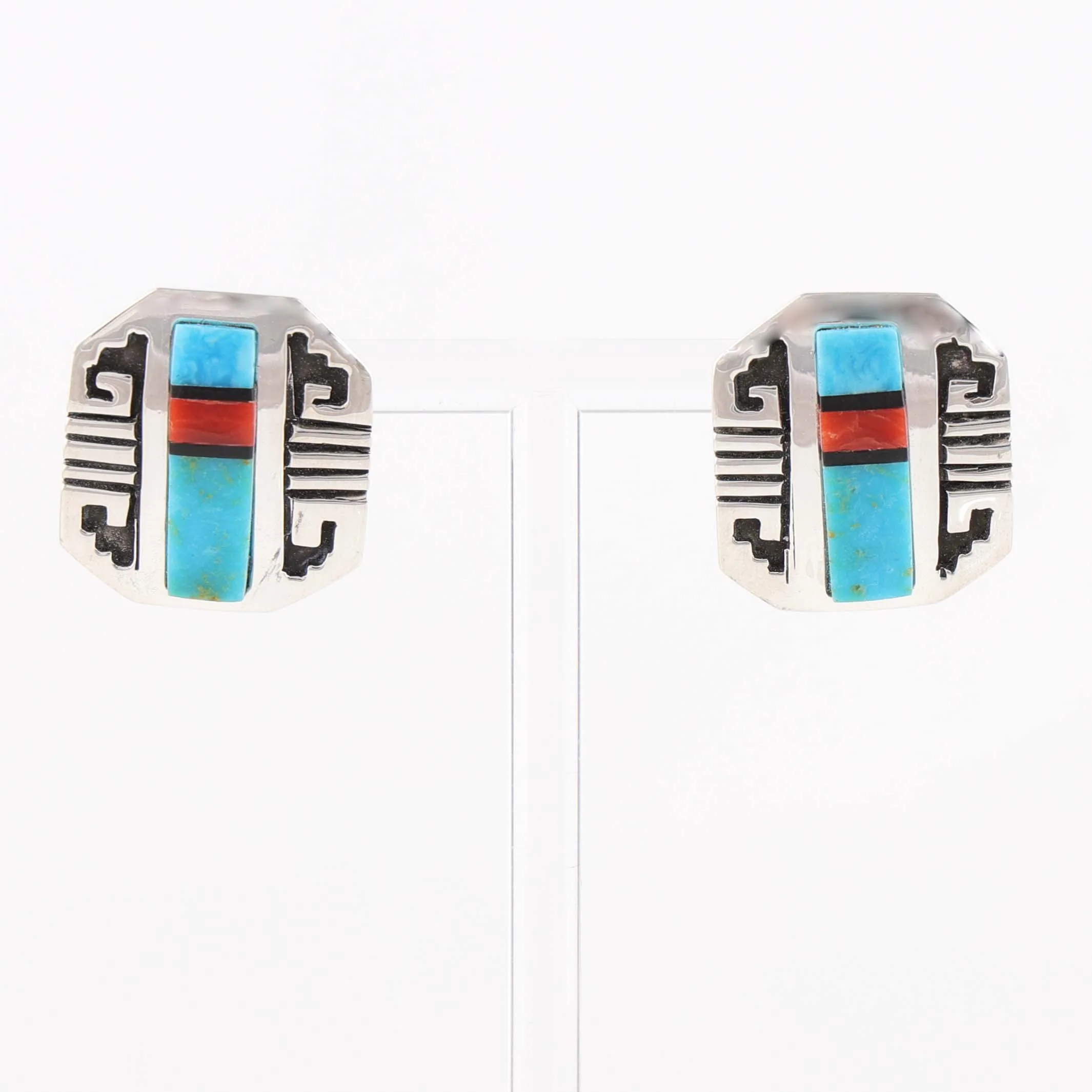 Inlay Earrings