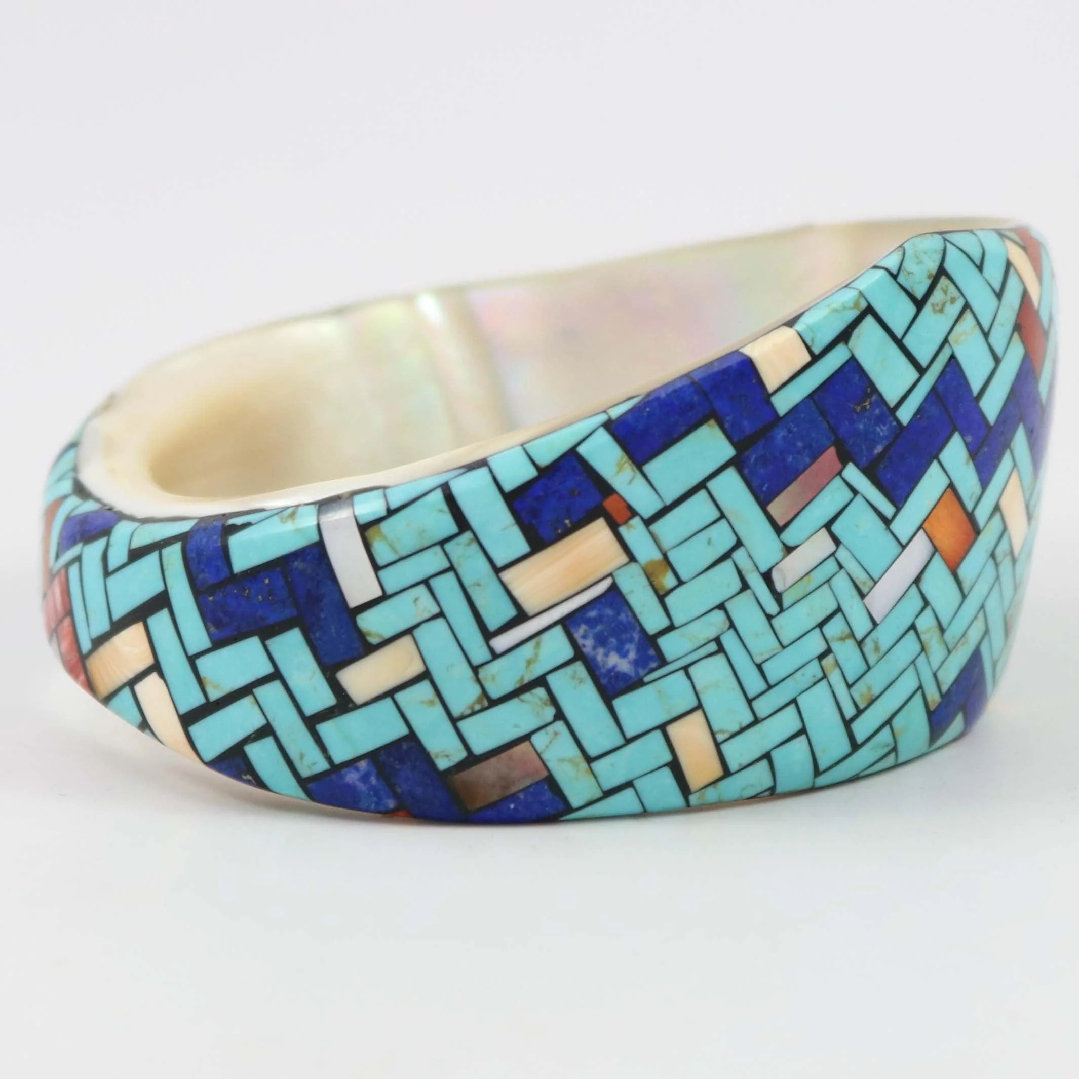 Inlay Shell Bangle - Image 2