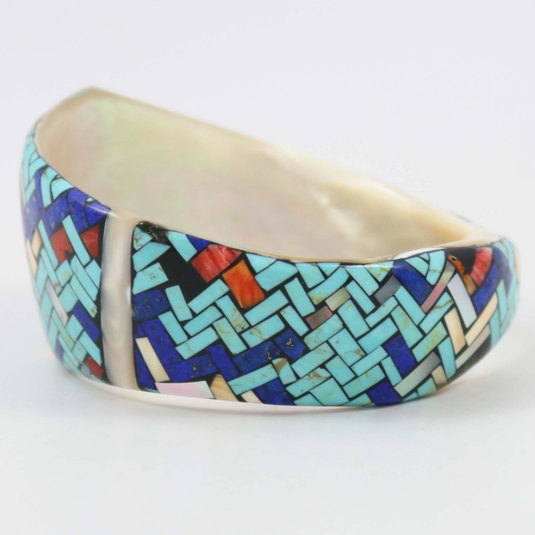 Inlay Shell Bangle - Image 4