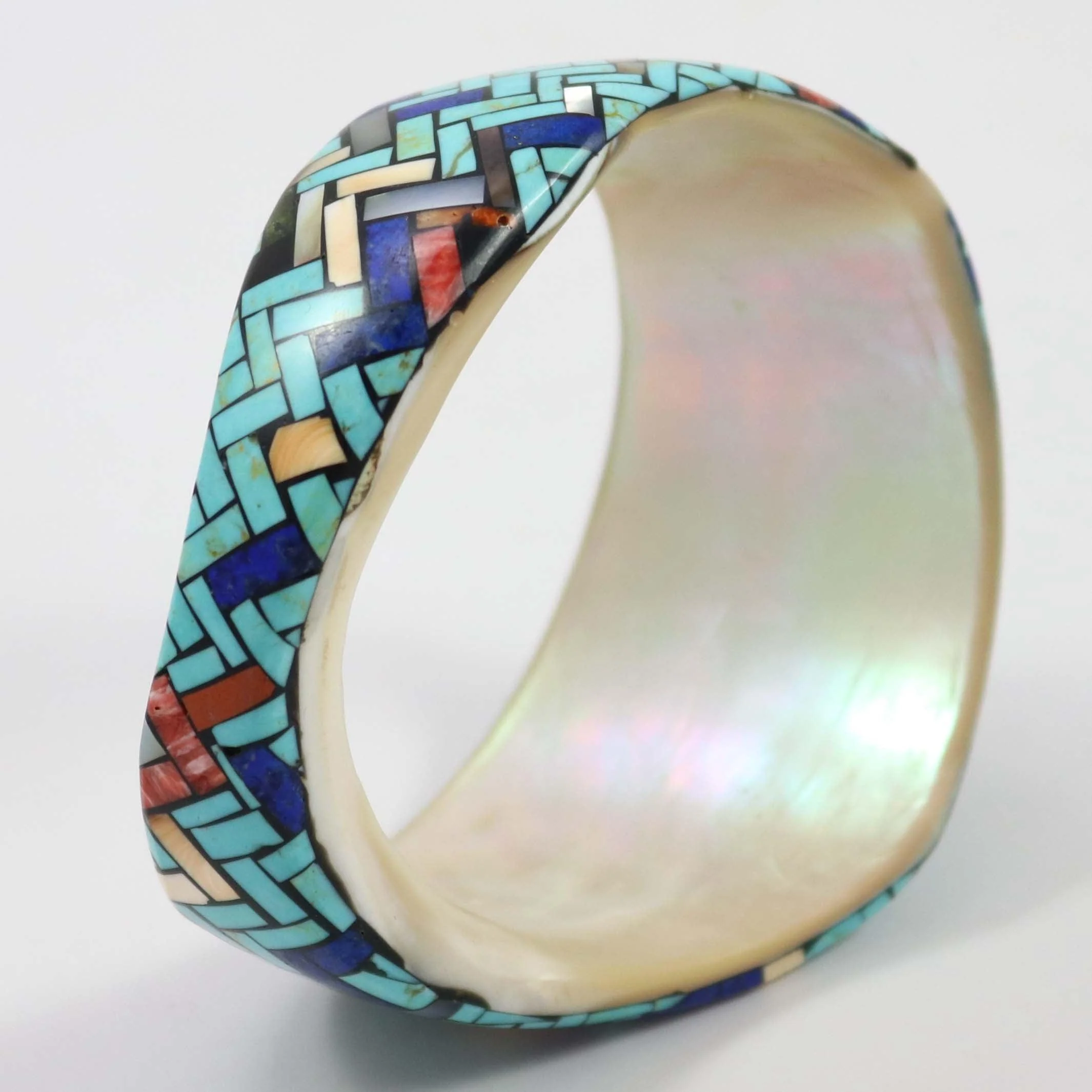 Inlay Shell Bangle - Image 6