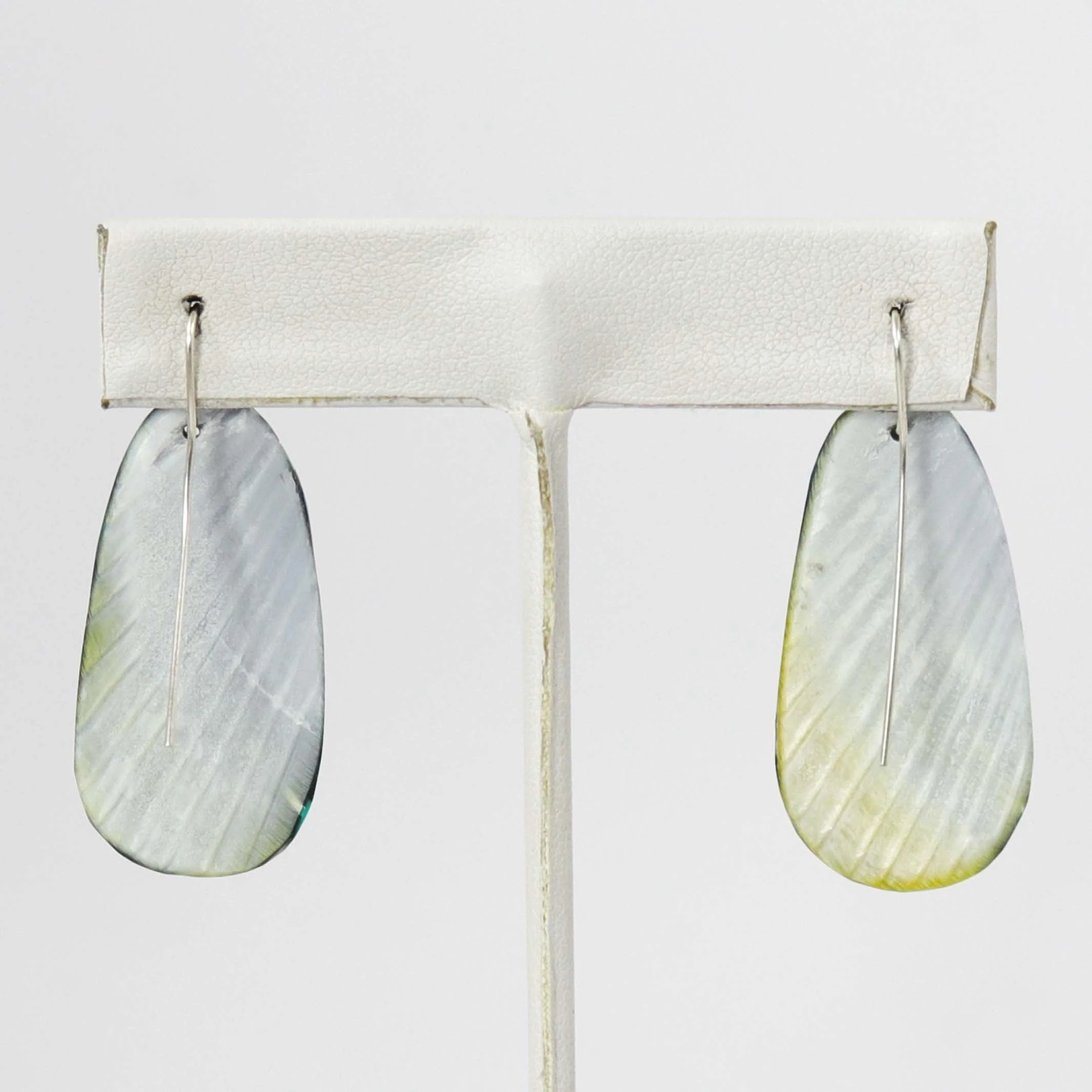 Inlay Shell Earrings - Image 2