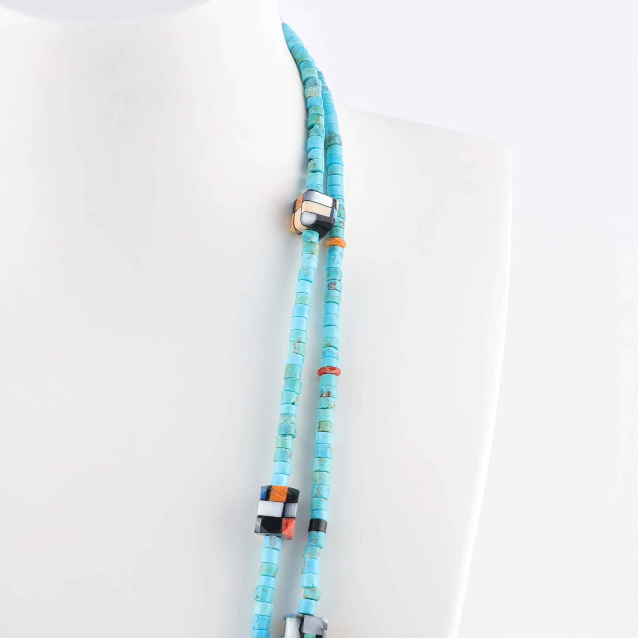 Inlay Tab Necklace - Image 9