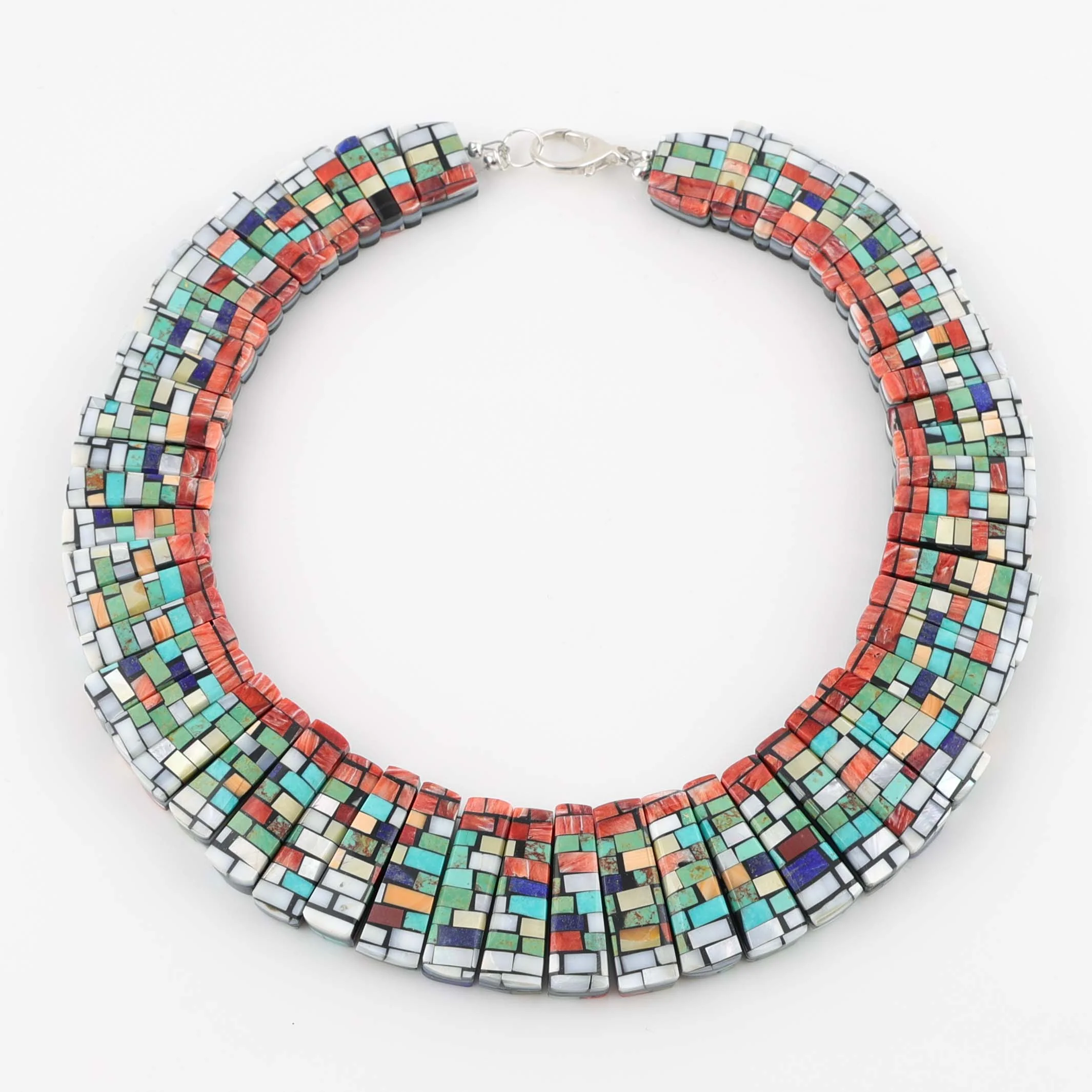 Inlay Tab Necklace