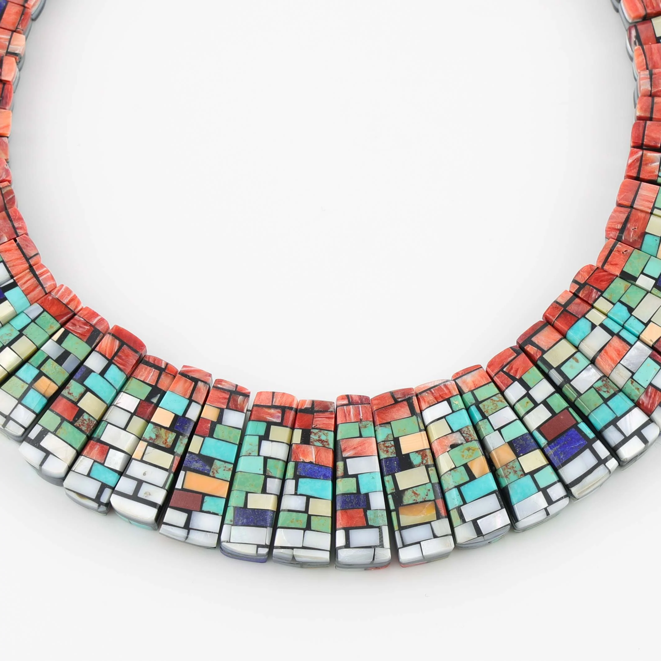 Inlay Tab Necklace - Image 3