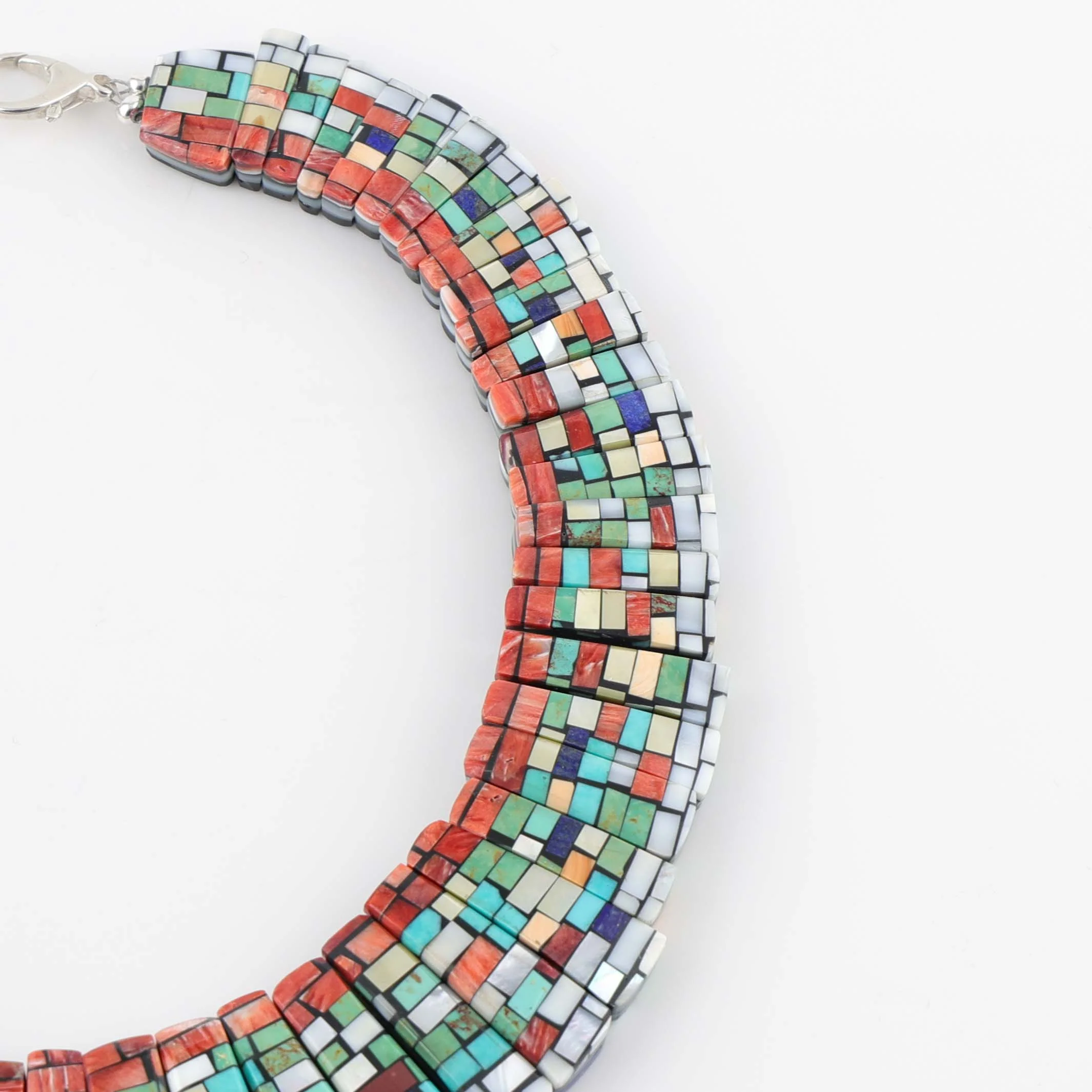 Inlay Tab Necklace - Image 5