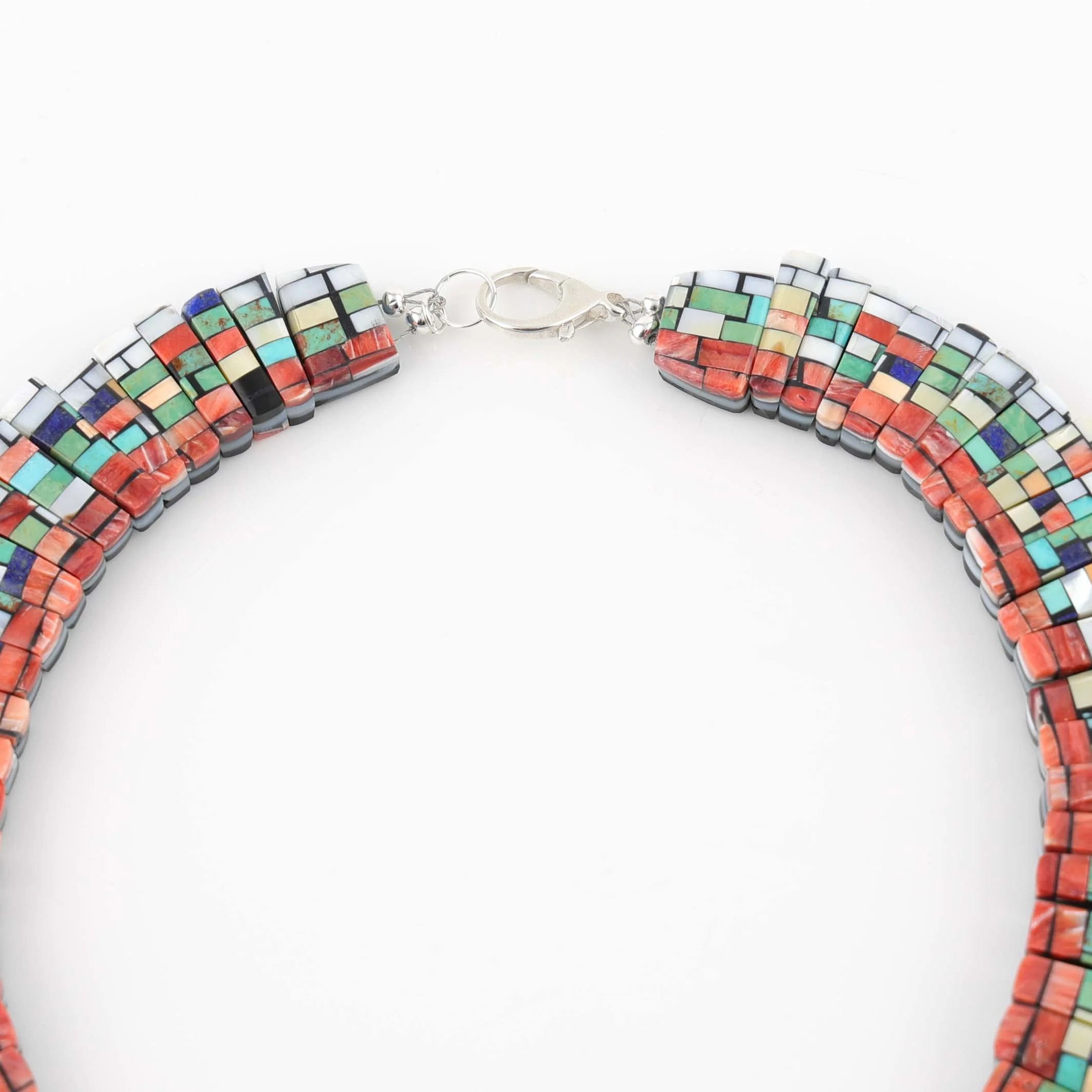 Inlay Tab Necklace - Image 6
