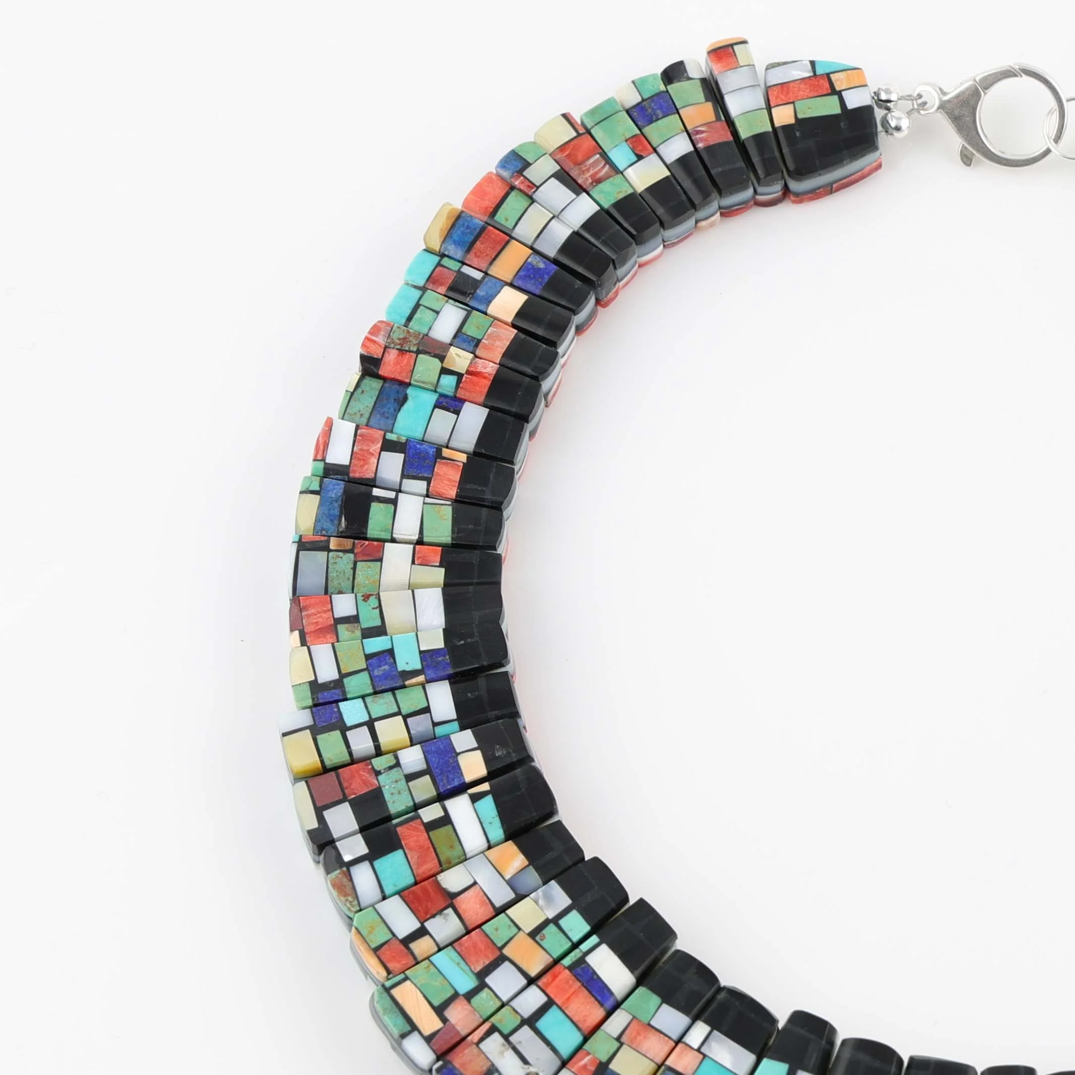 Inlay Tab Necklace - Image 8
