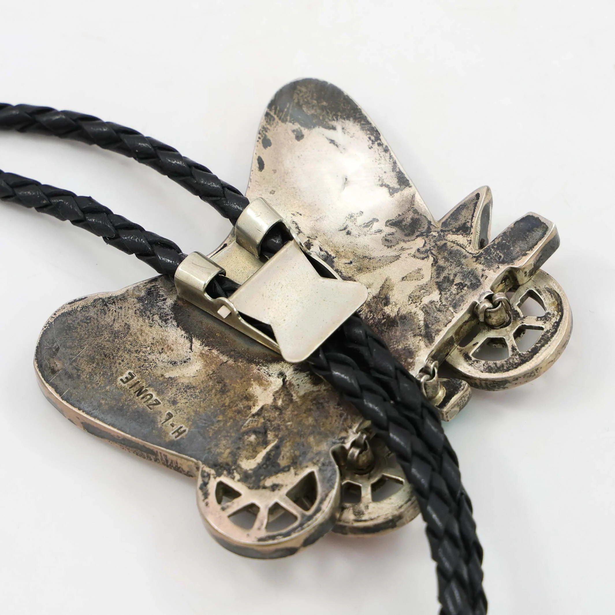 Inlay Wagon Bolo Tie - Image 4