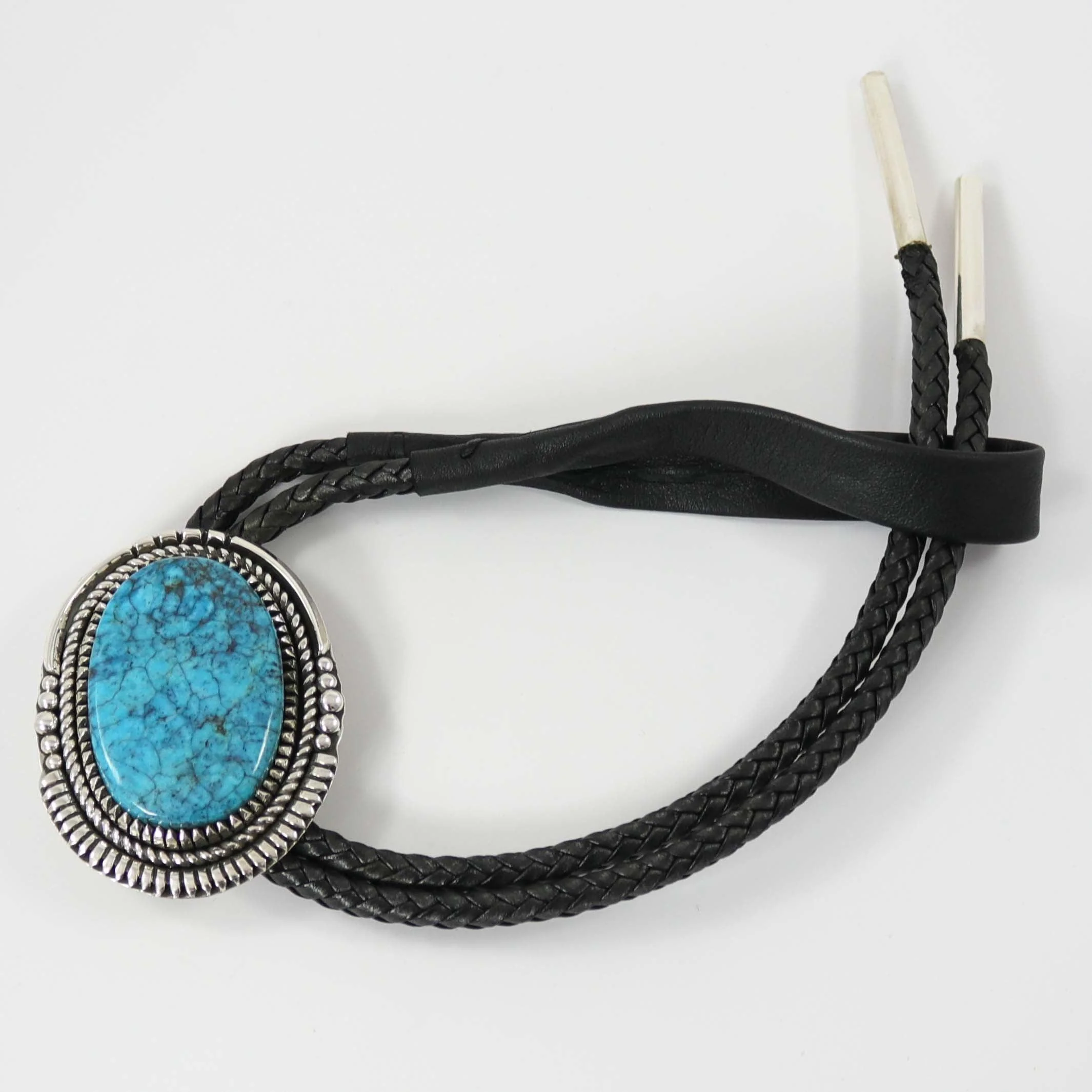 Kingman Turquoise Bola Tie - Image 2