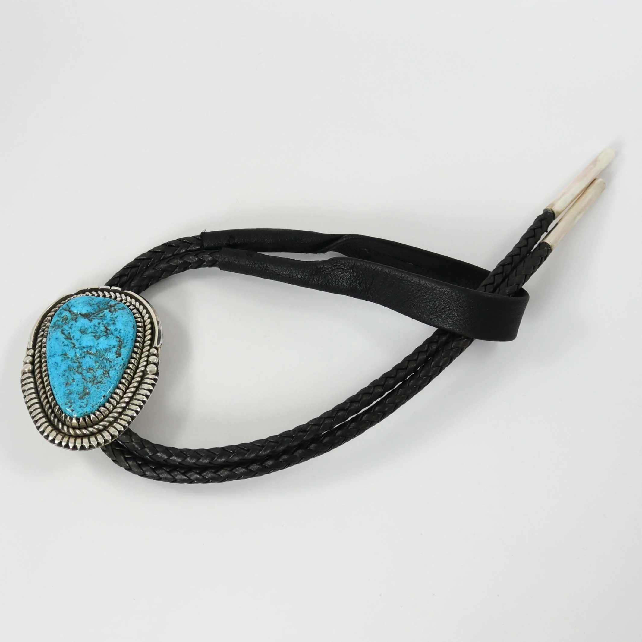 Kingman Turquoise Bola Tie - Image 2