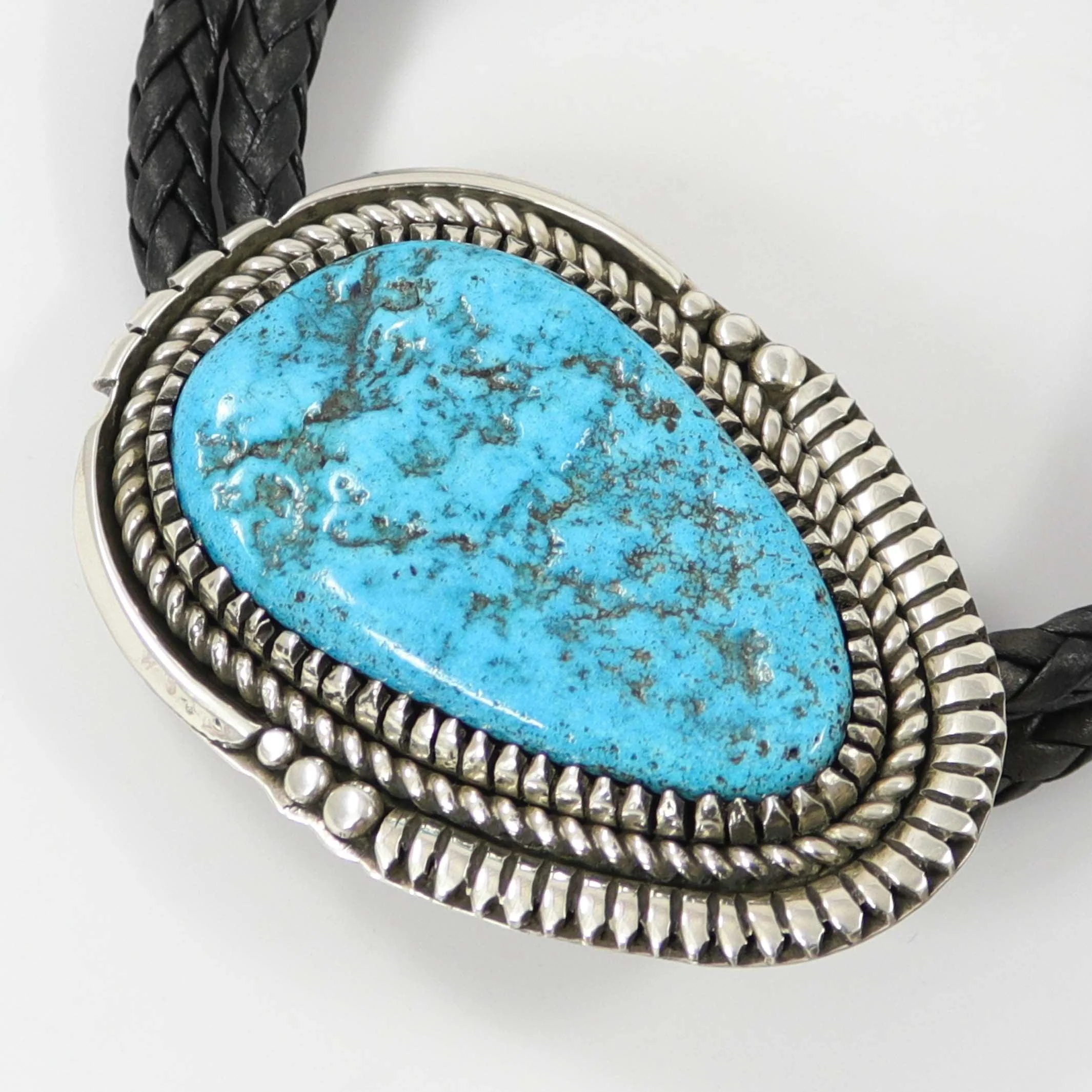 Kingman Turquoise Bola Tie - Image 3