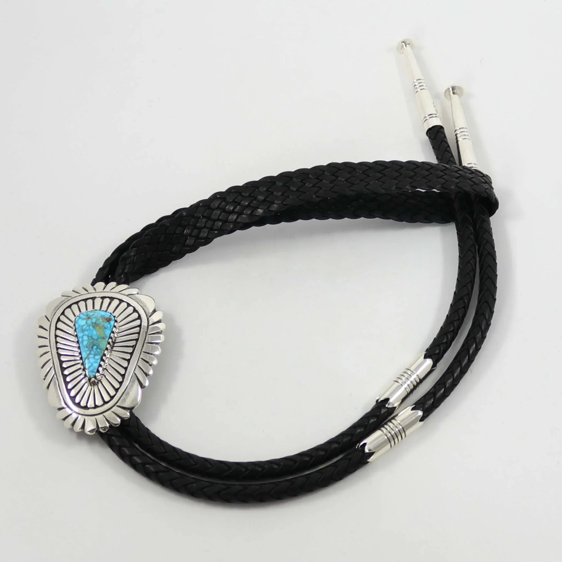 Kingman Turquoise Bola Tie - Image 2