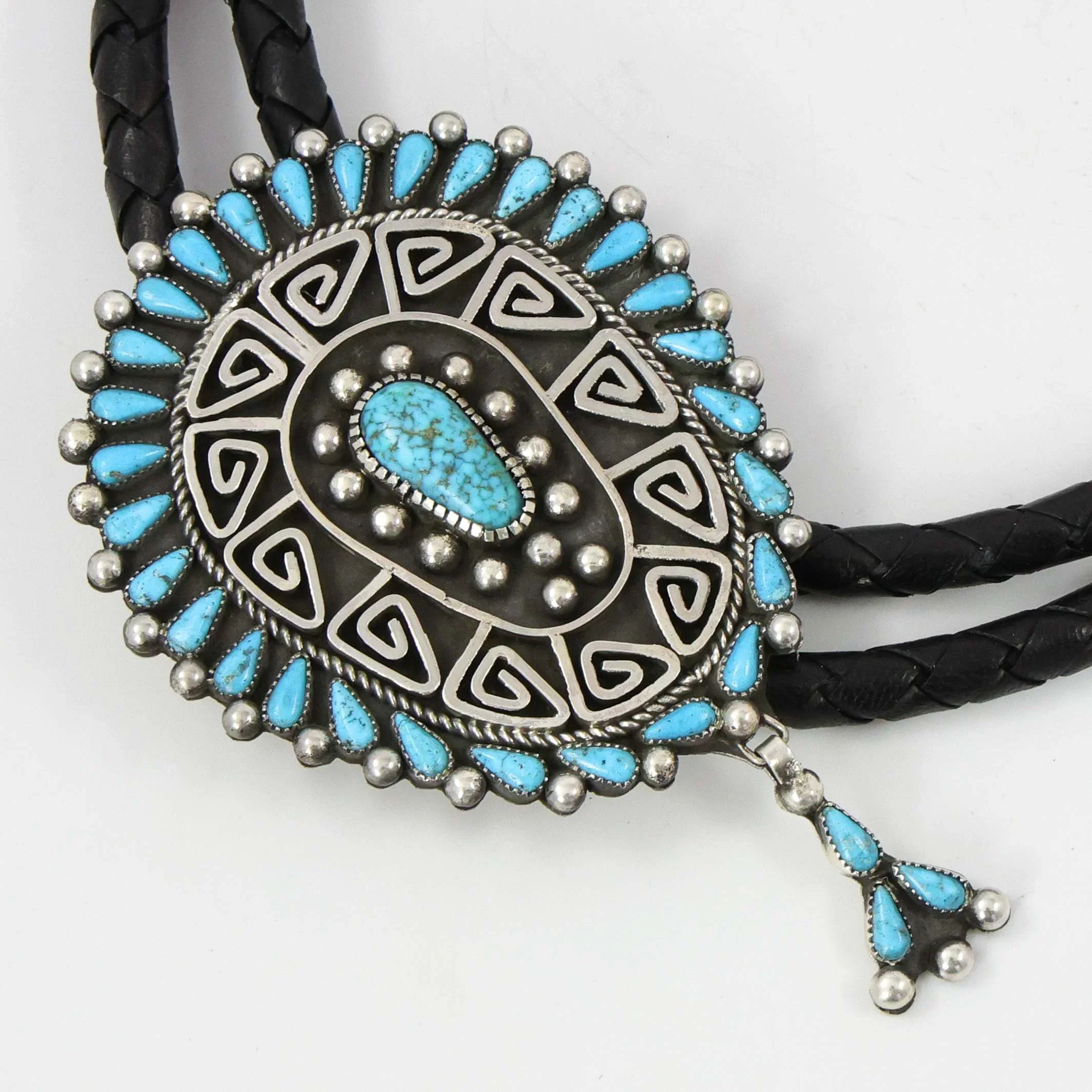 Kingman Turquoise Bola Tie - Image 3