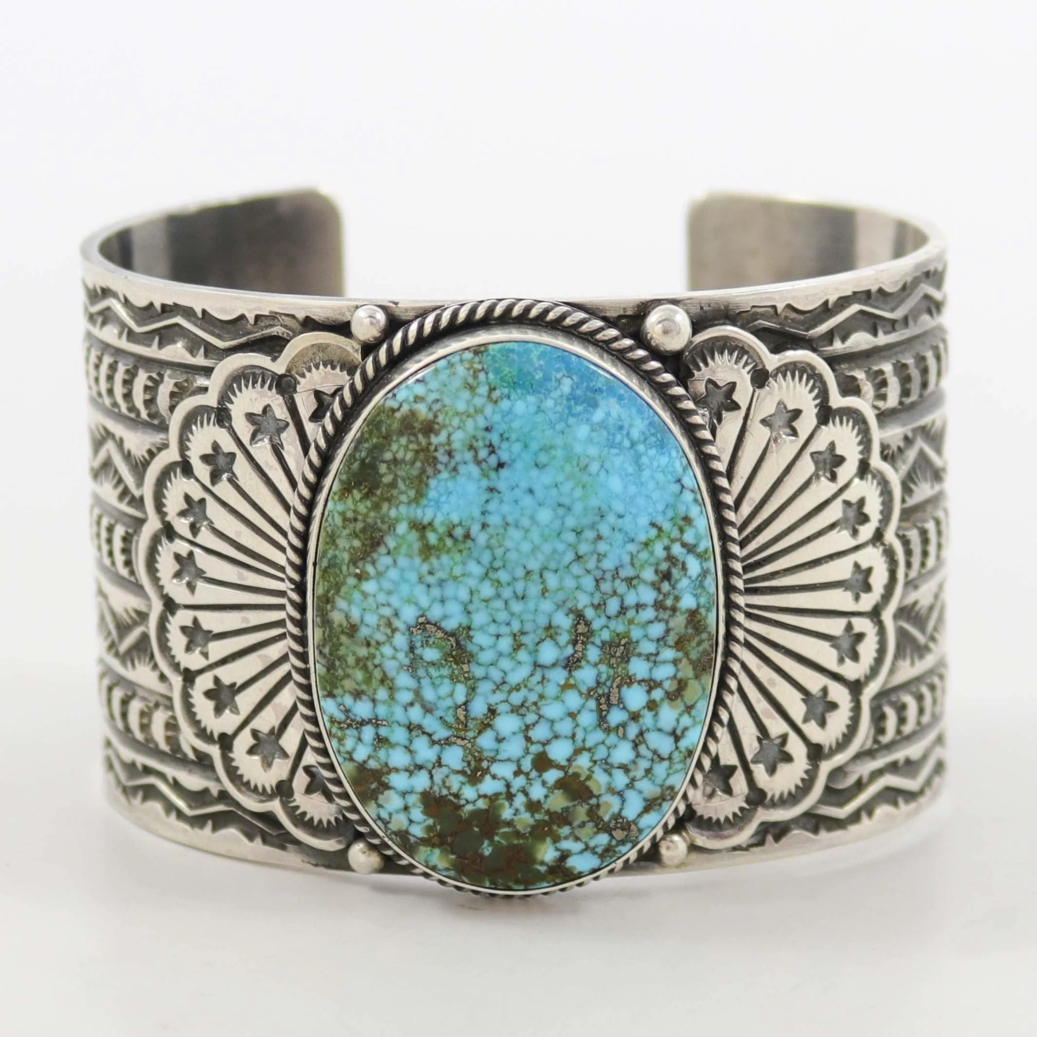 Kingman Turquoise Cuff - Image 2