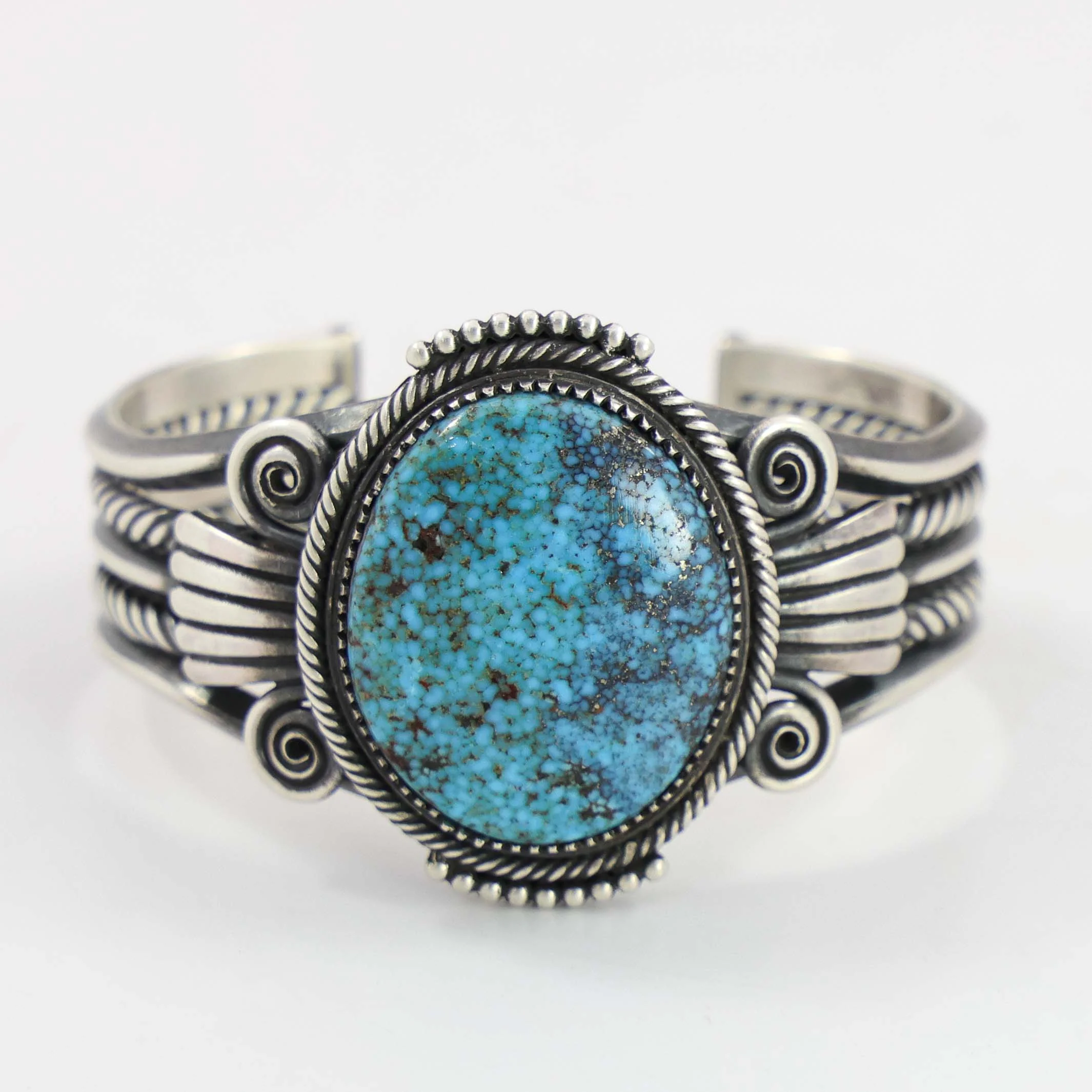 Kingman Turquoise Cuff - Image 2