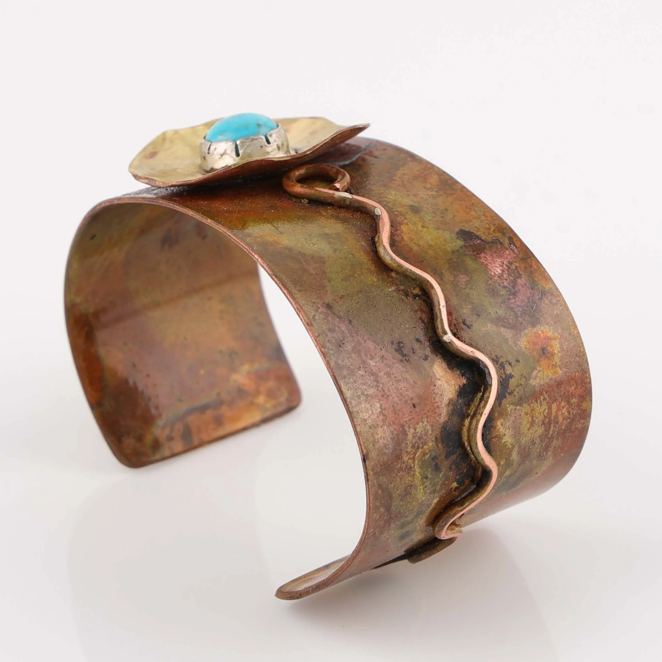 Kingman Turquoise Cuff - Image 3