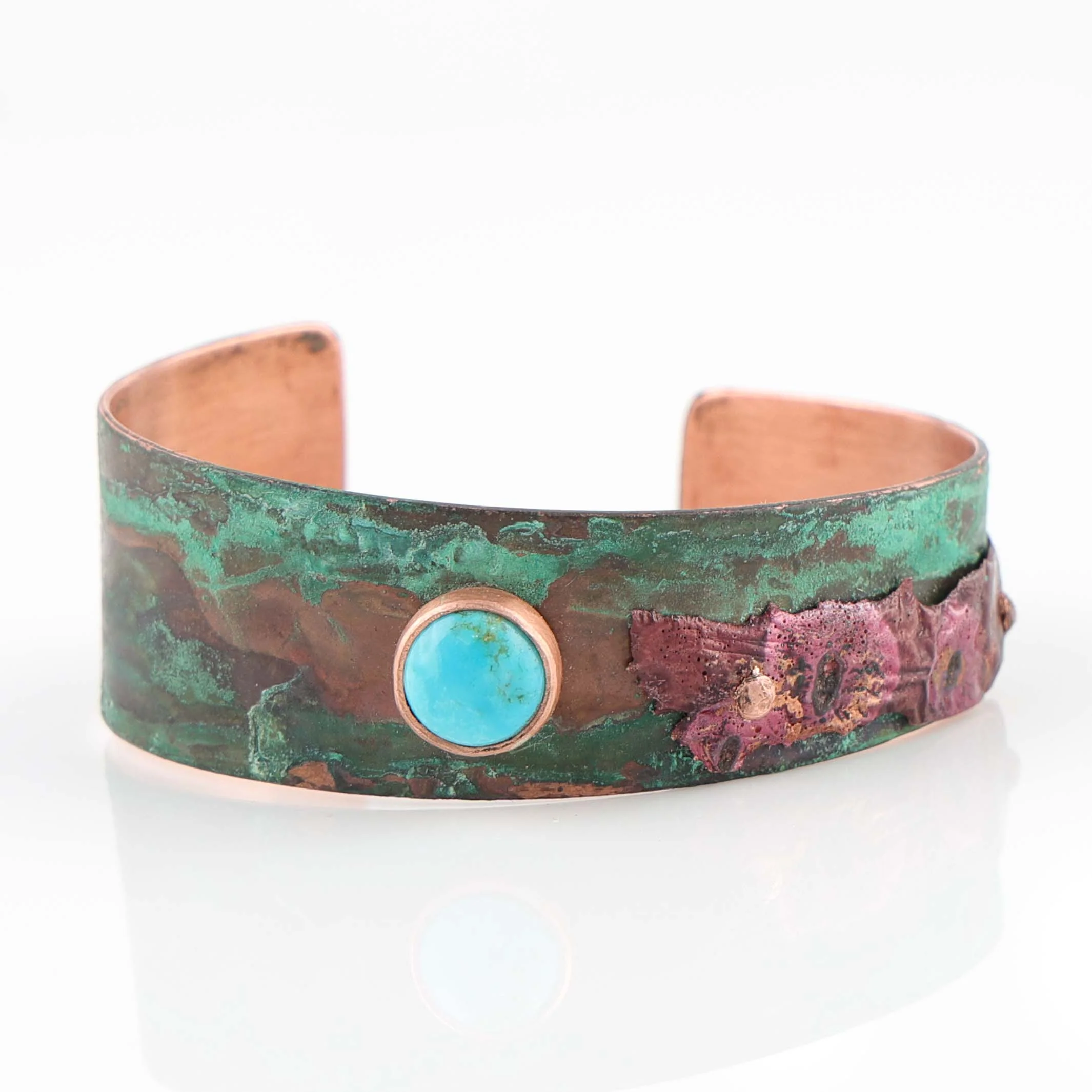 Kingman Turquoise Cuff - Image 2