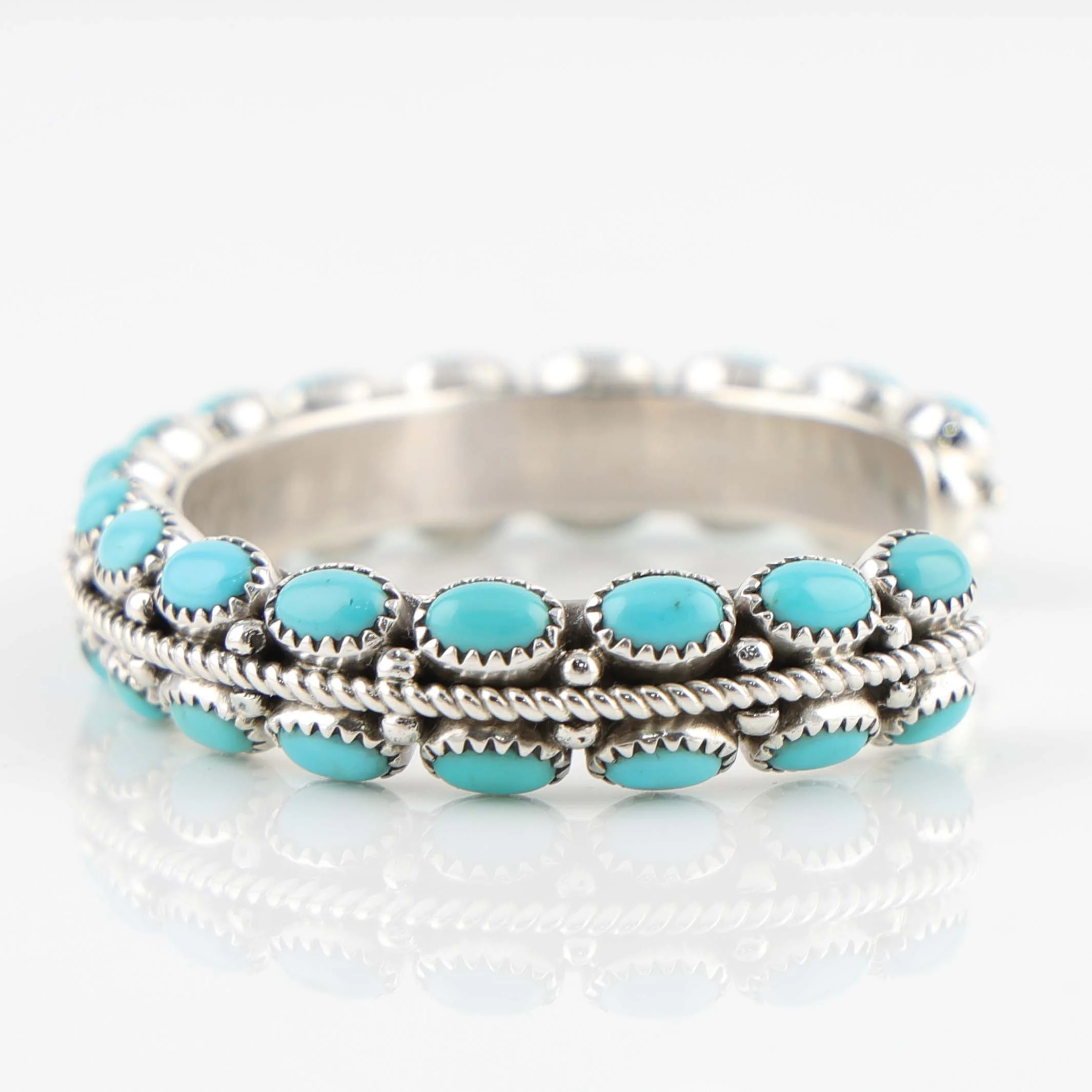 Kingman Turquoise Cuff - Image 2