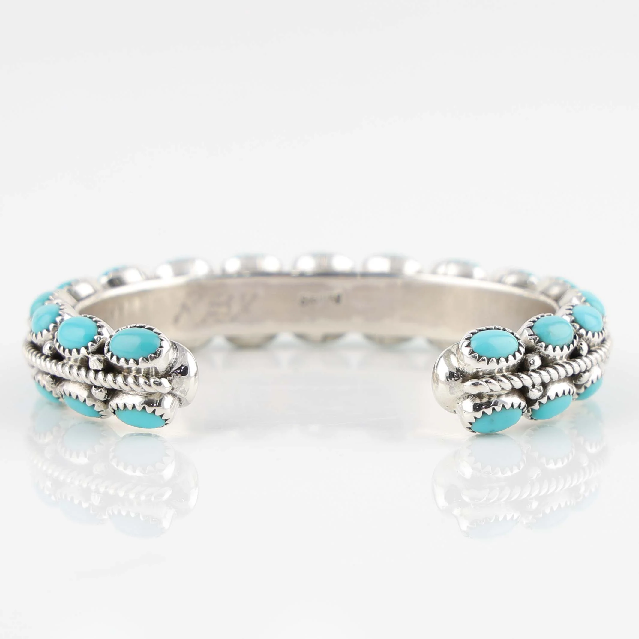 Kingman Turquoise Cuff - Image 4