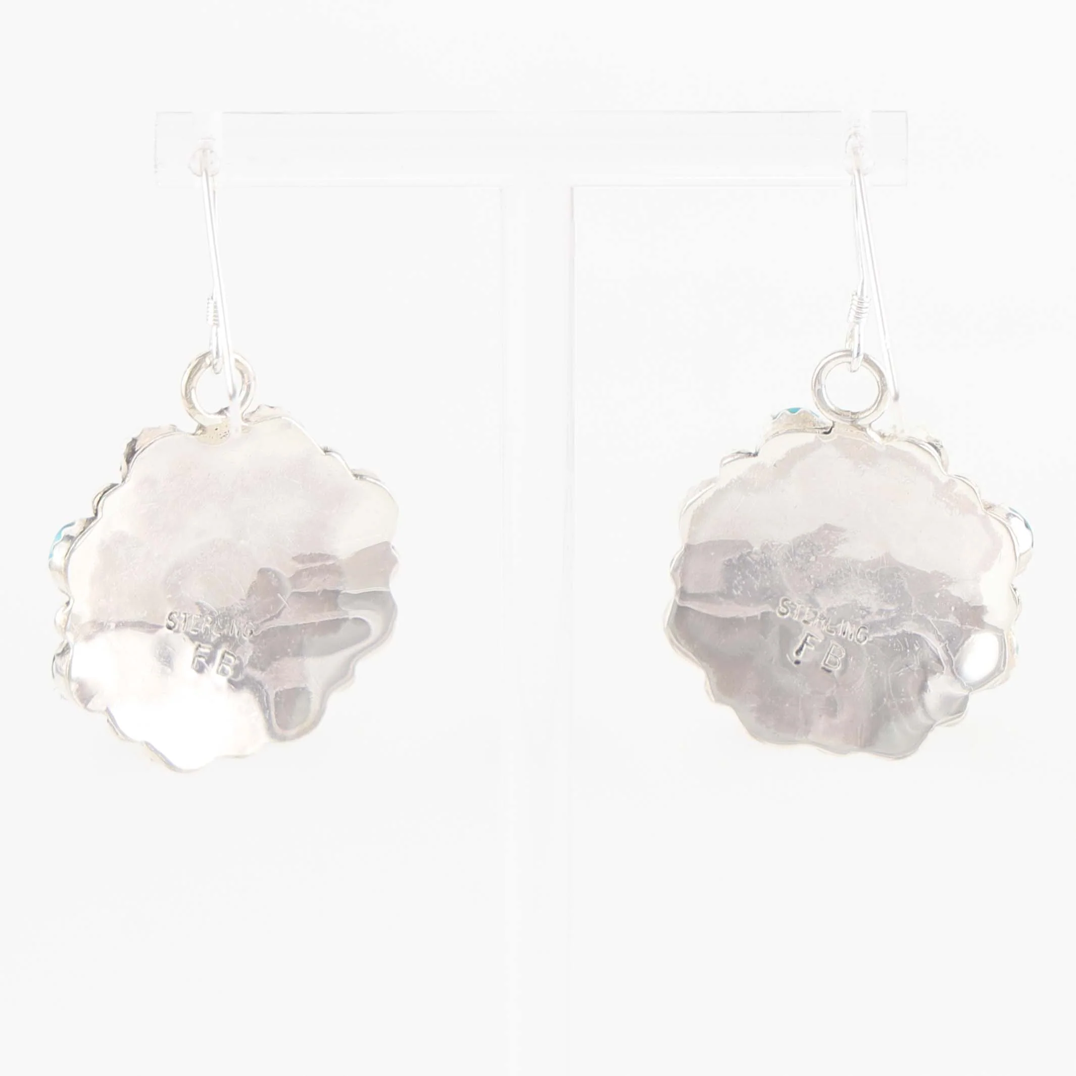 Kingman Turquoise Earrings - Image 2