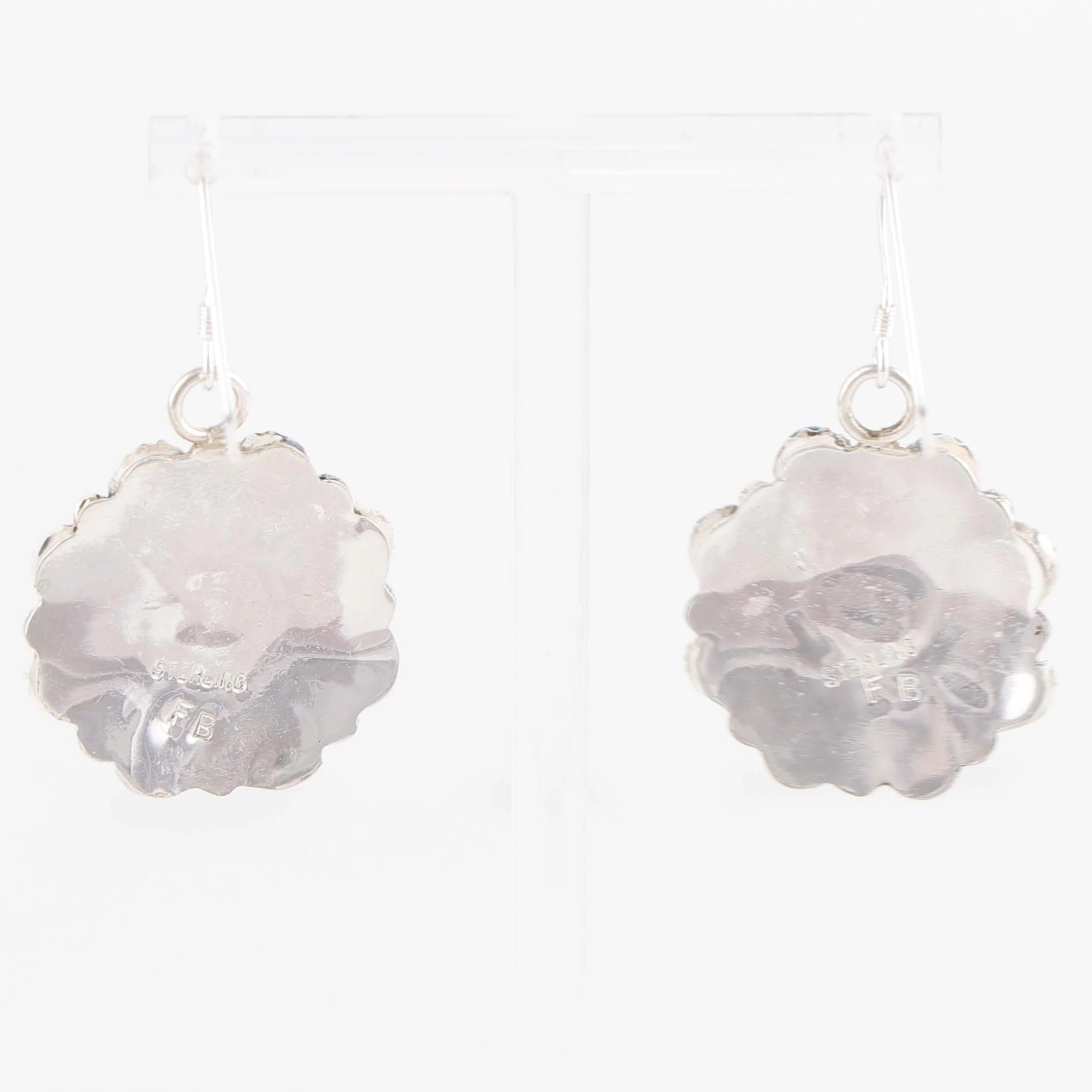 Kingman Turquoise Earrings - Image 2