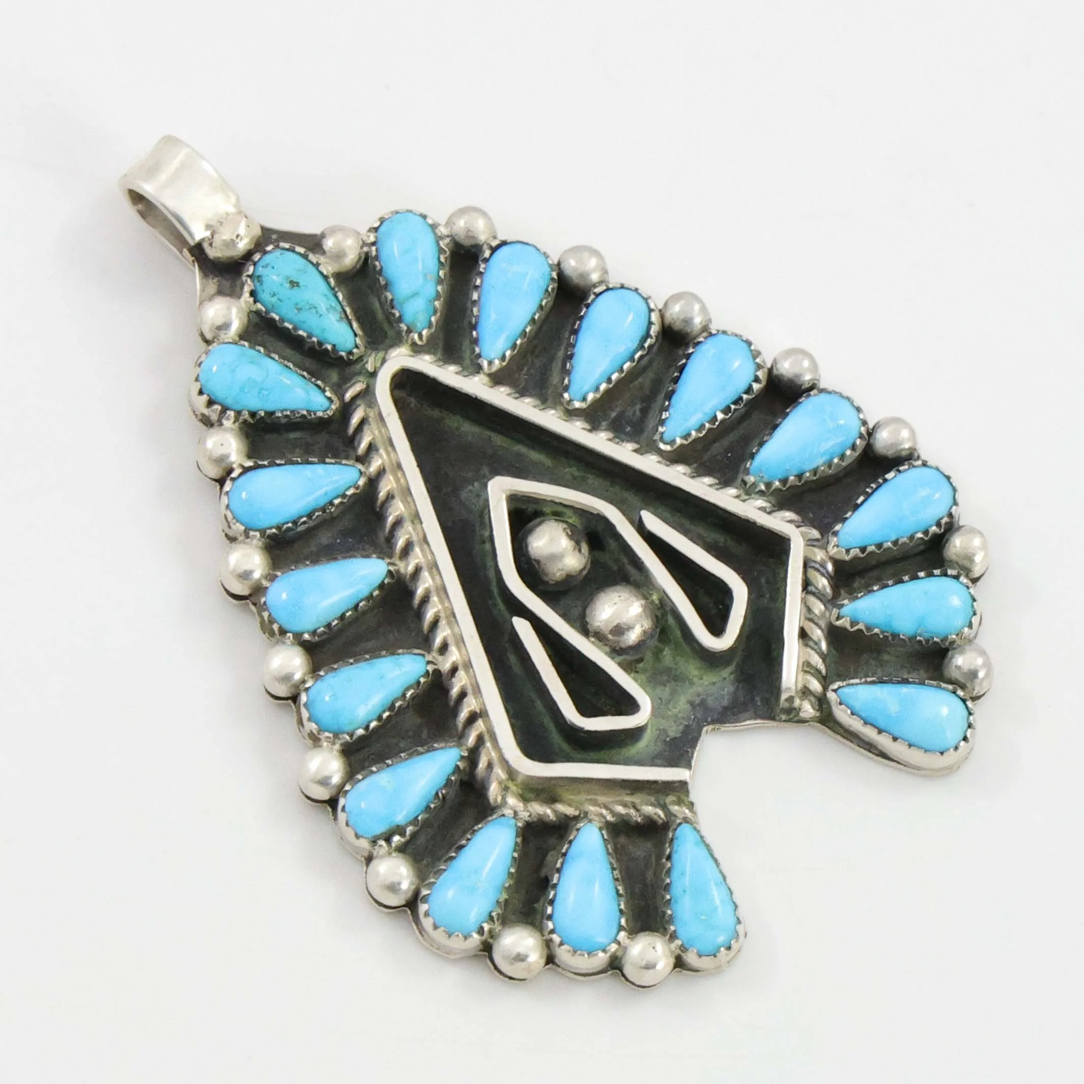 Kingman Turquoise Pendant - Image 2