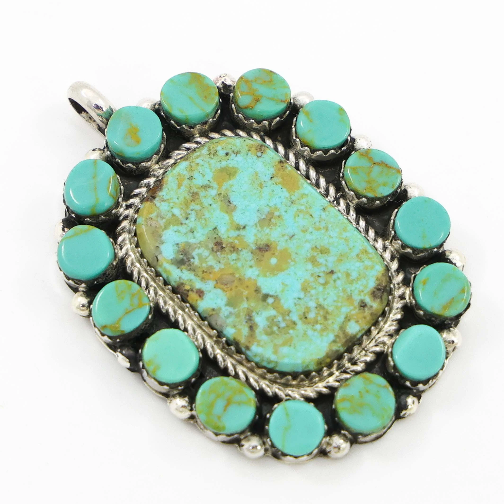 Kingman Turquoise Pendant - Image 2