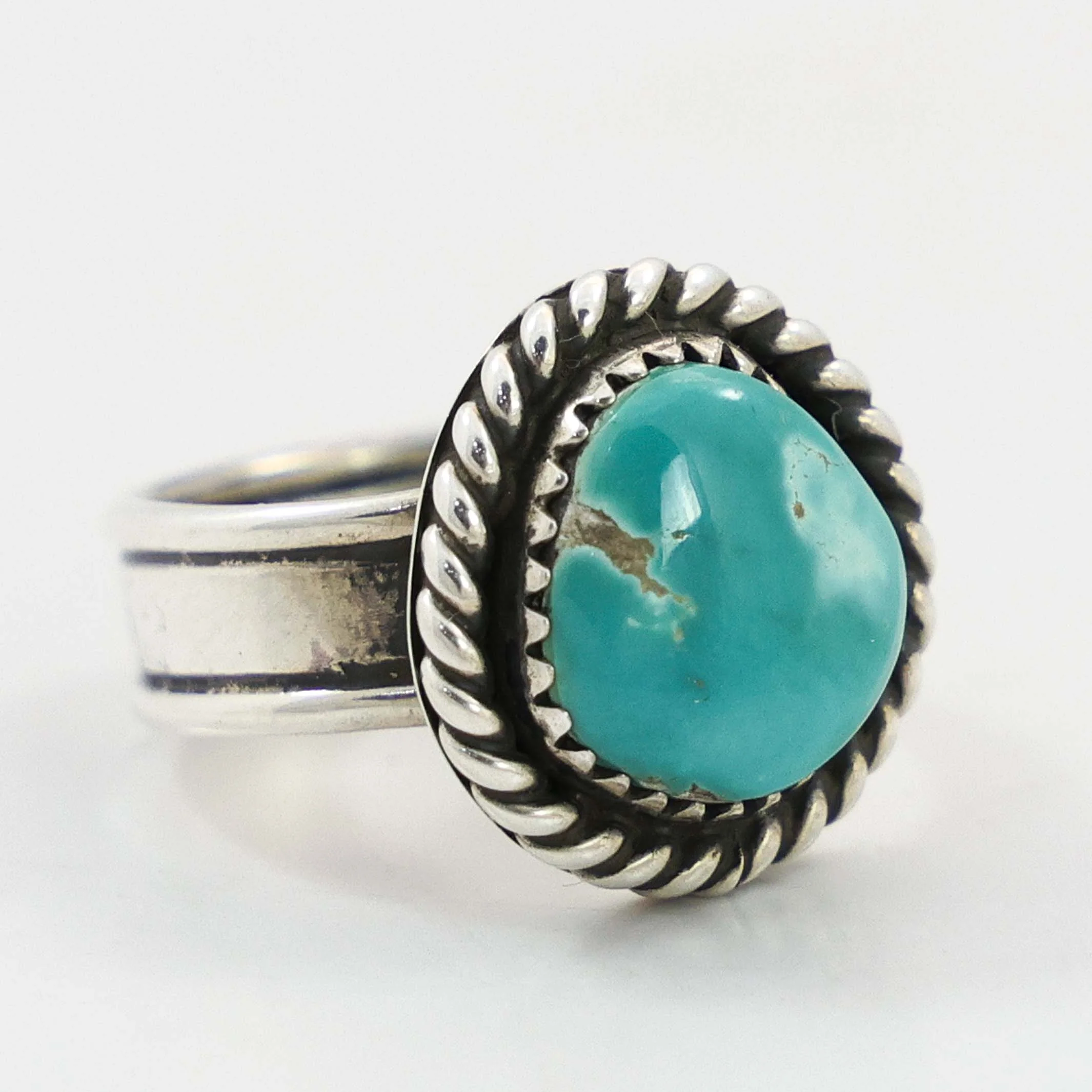 Kingman Turquoise Ring - Image 2