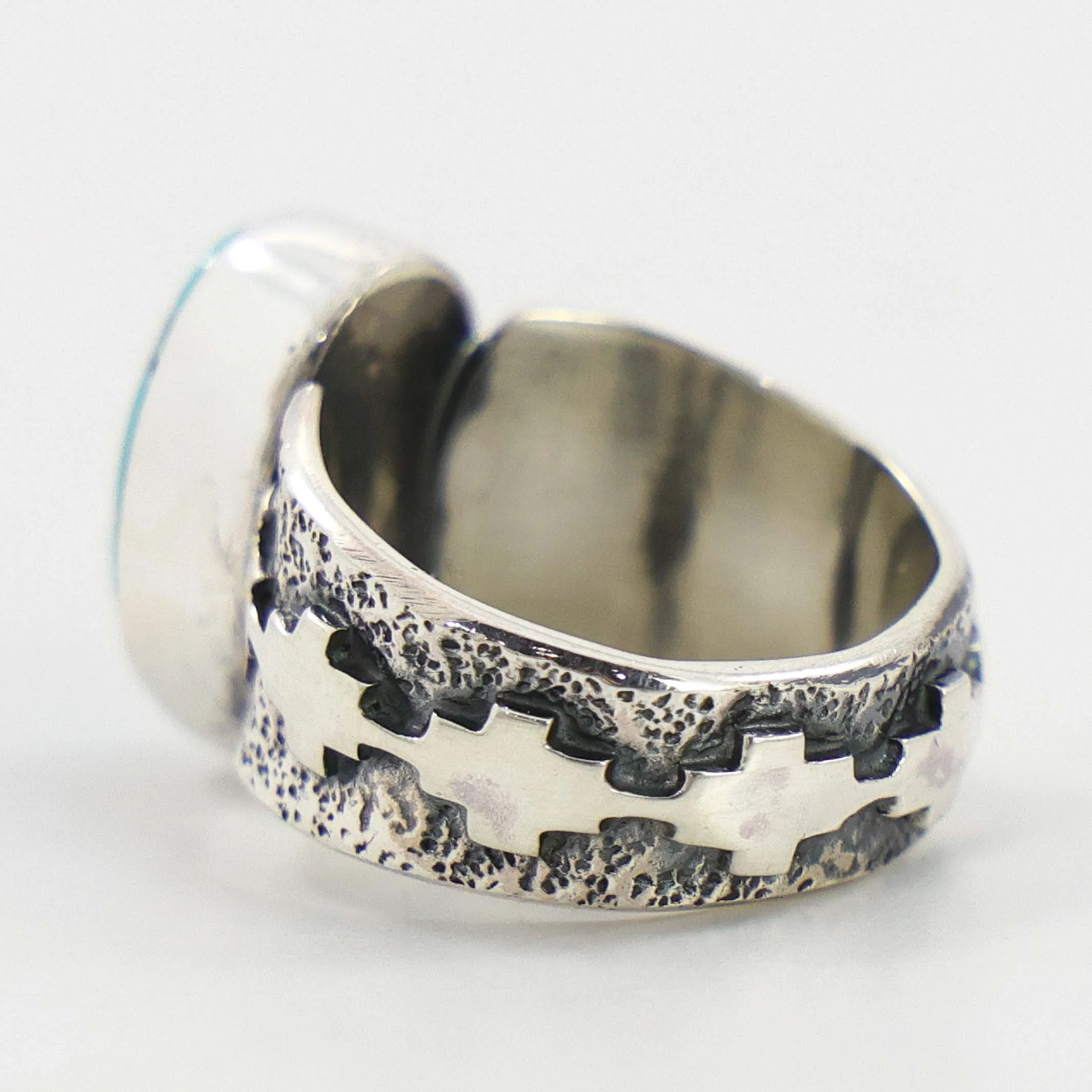 Kingman Turquoise Ring - Image 3