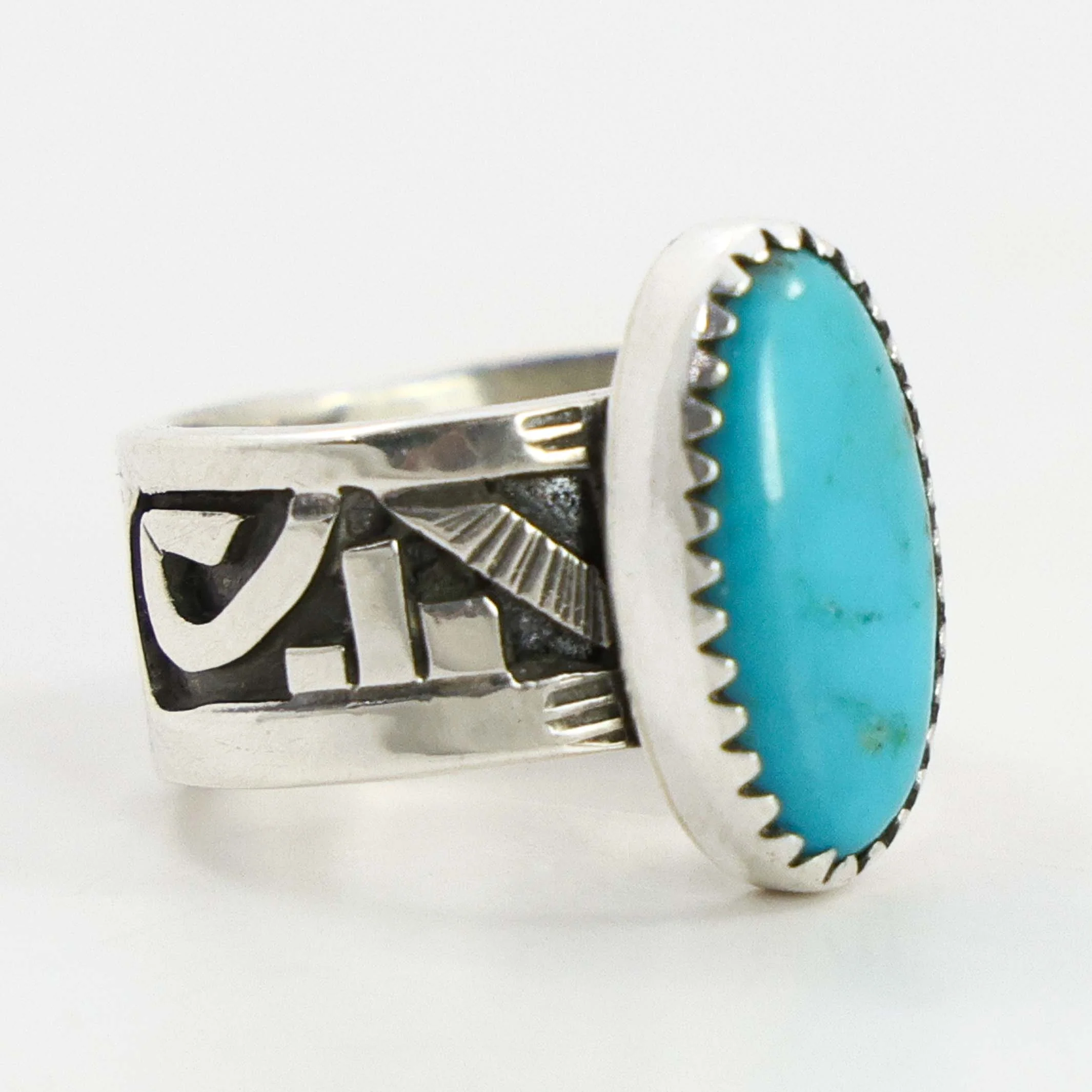 Kingman Turquoise Ring - Image 2