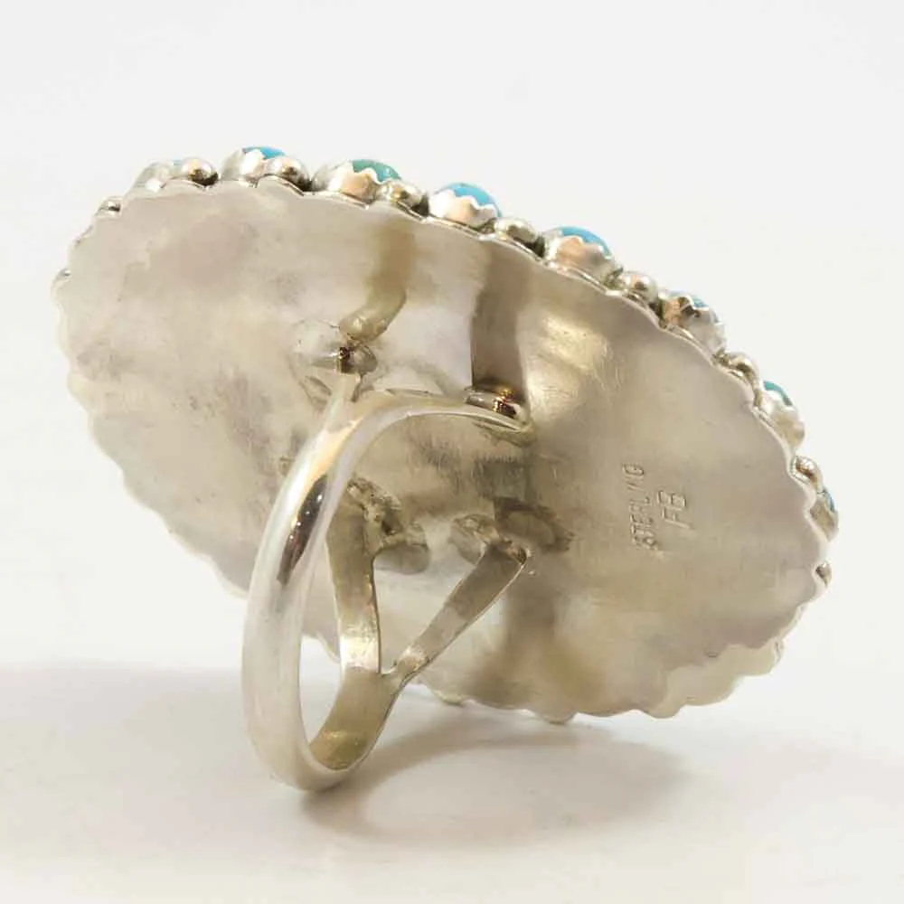 Kingman Turquoise Ring - Image 3