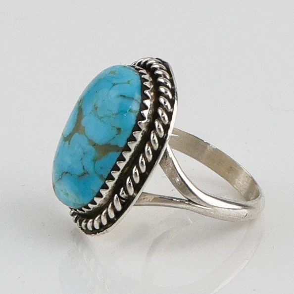 Kingman Turquoise Ring - Image 3