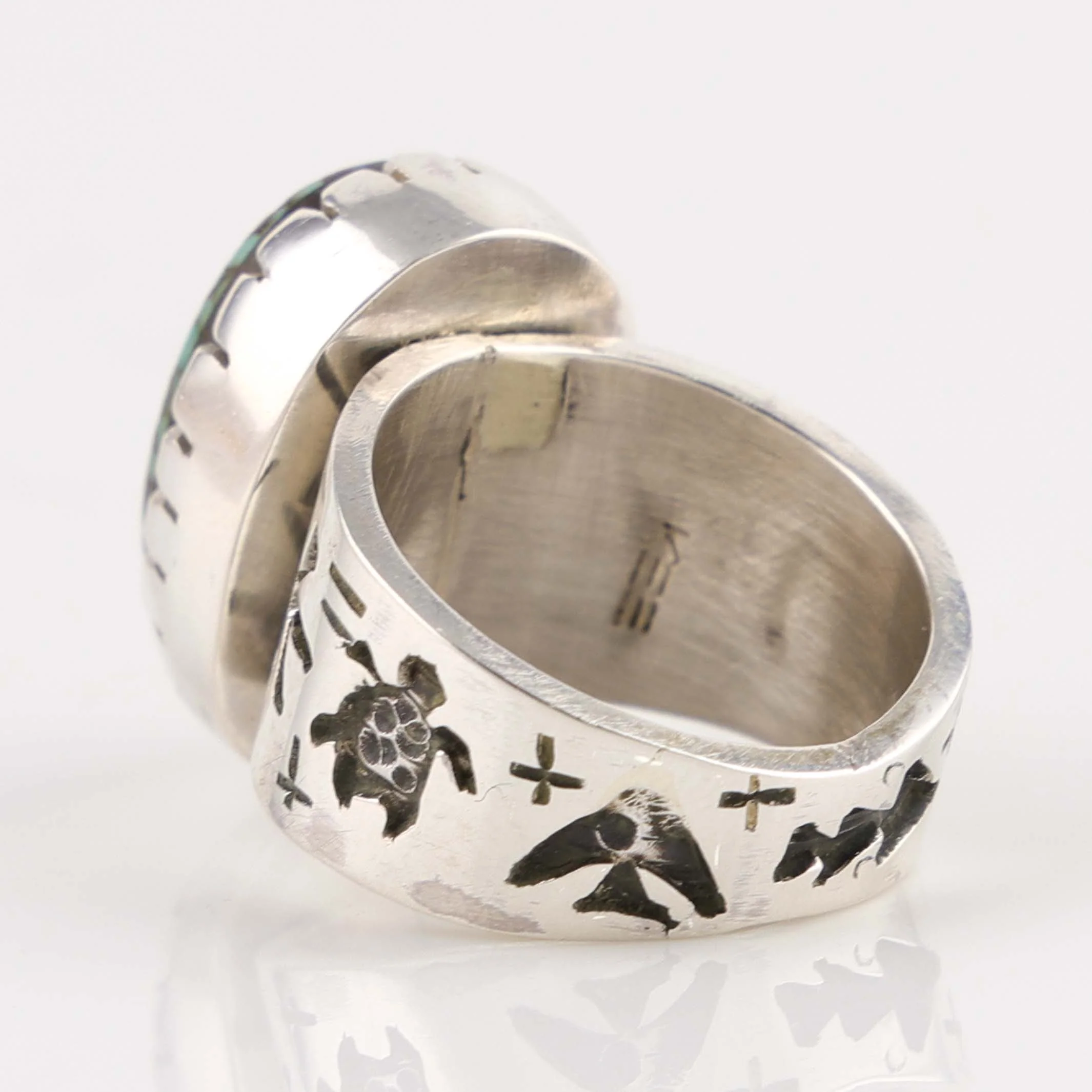 Kingman Turquoise Ring - Image 3