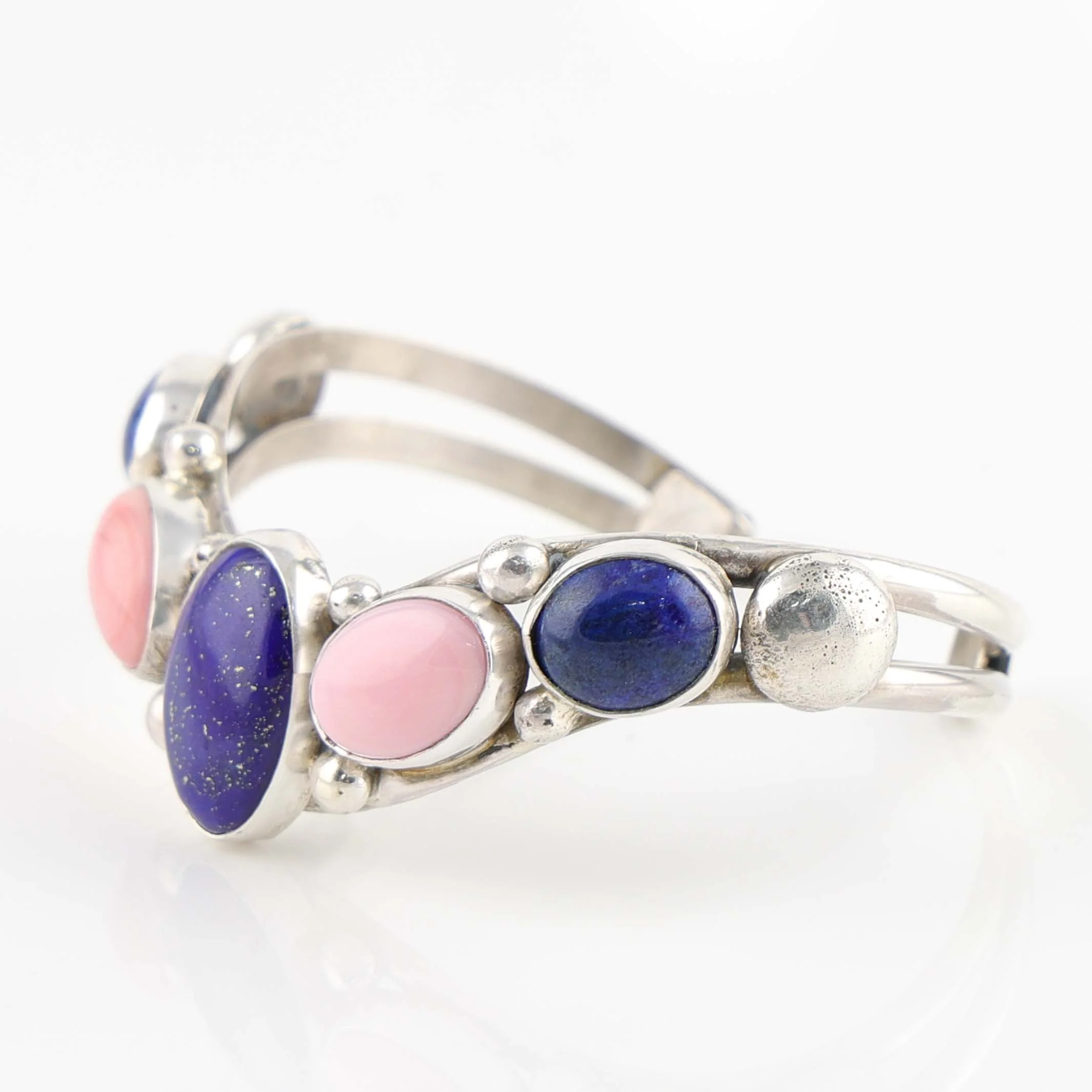 Lapis and Conch Shell Cuff - Image 2